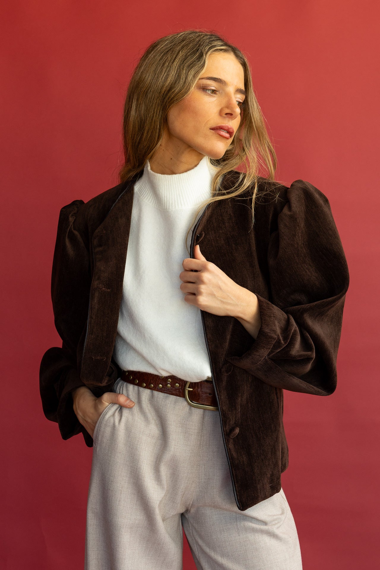 Chaqueta Bagana Marrón