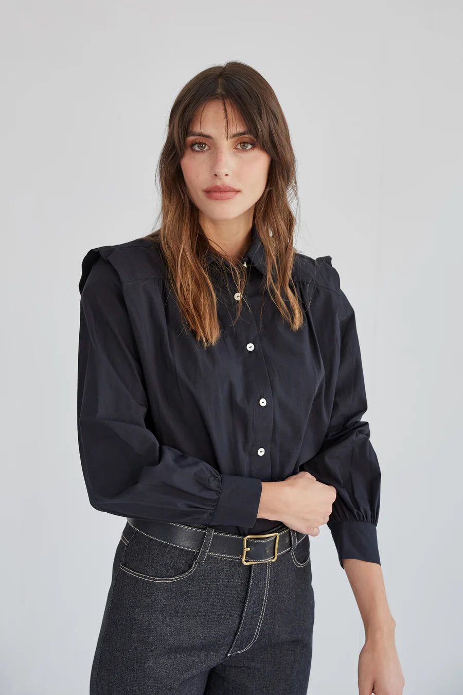 Camisa Marieta Negro