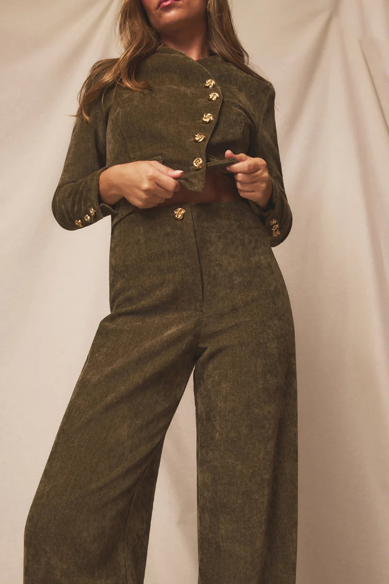 Pantalón Lumen Moss Verde