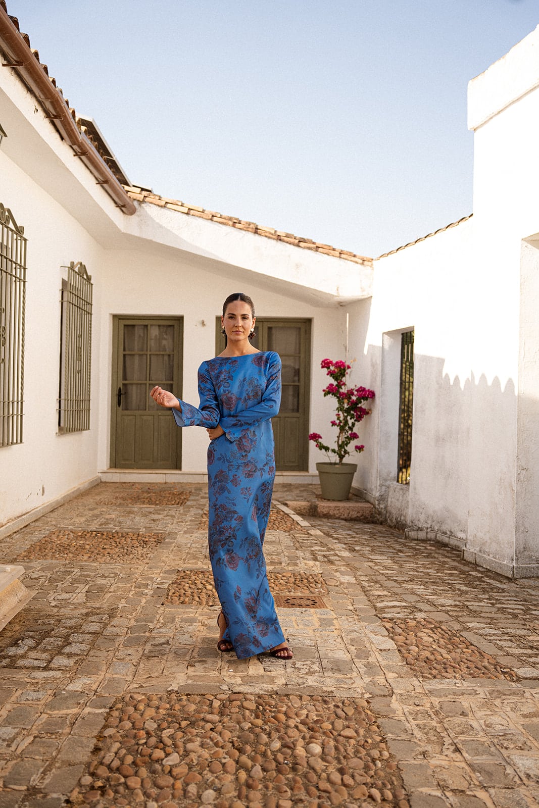 Vestido Malena Azul