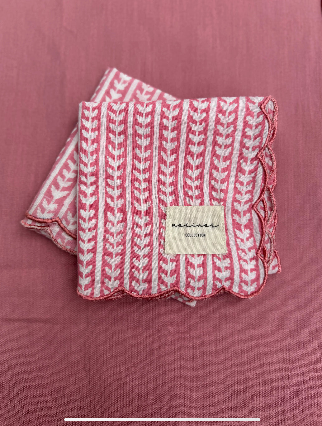 Servilletas Lina Rosa Tulip (pack de 2)