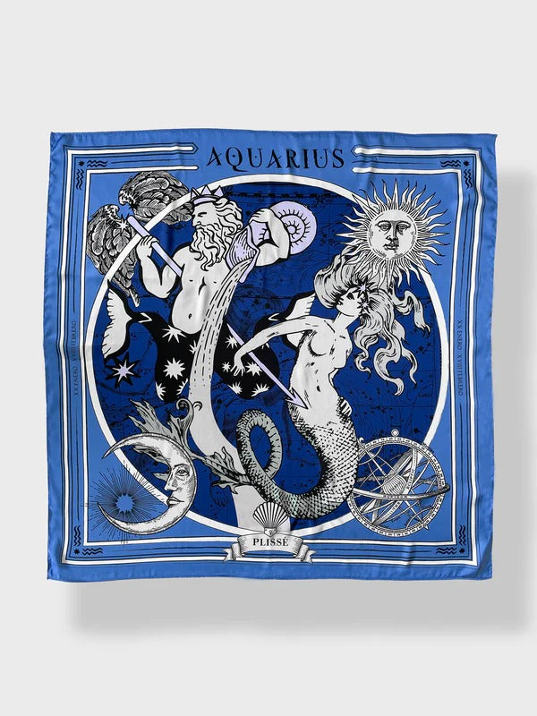 Pañoleta Zodiacus Acuario