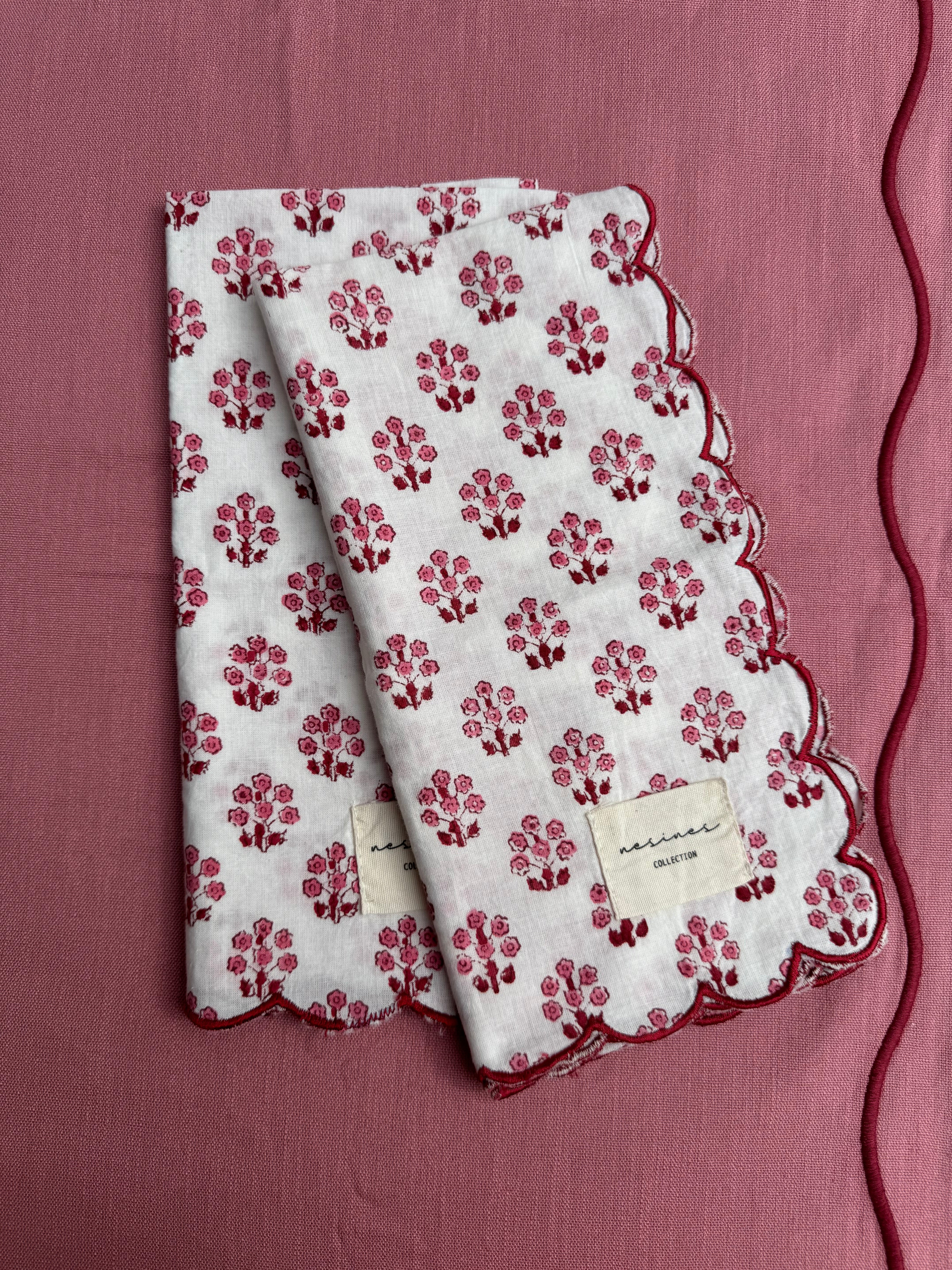 Servilletas Lina Rosa Margarita (pack de 2)