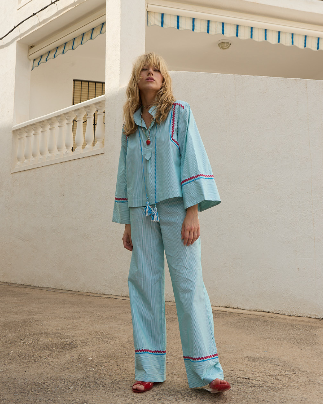 Carousel Green Stripes Shirt