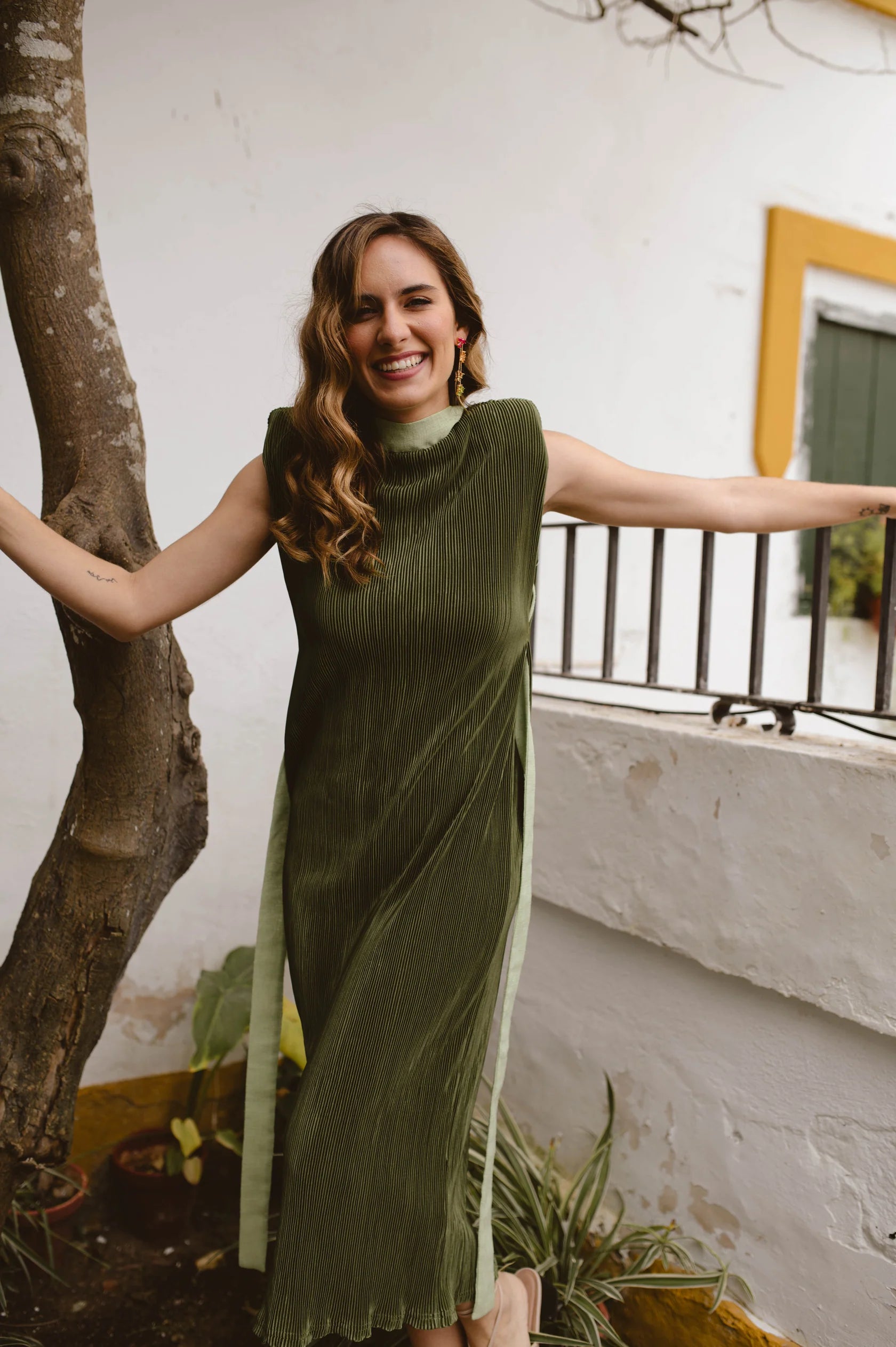 Vestido Delphos Verde