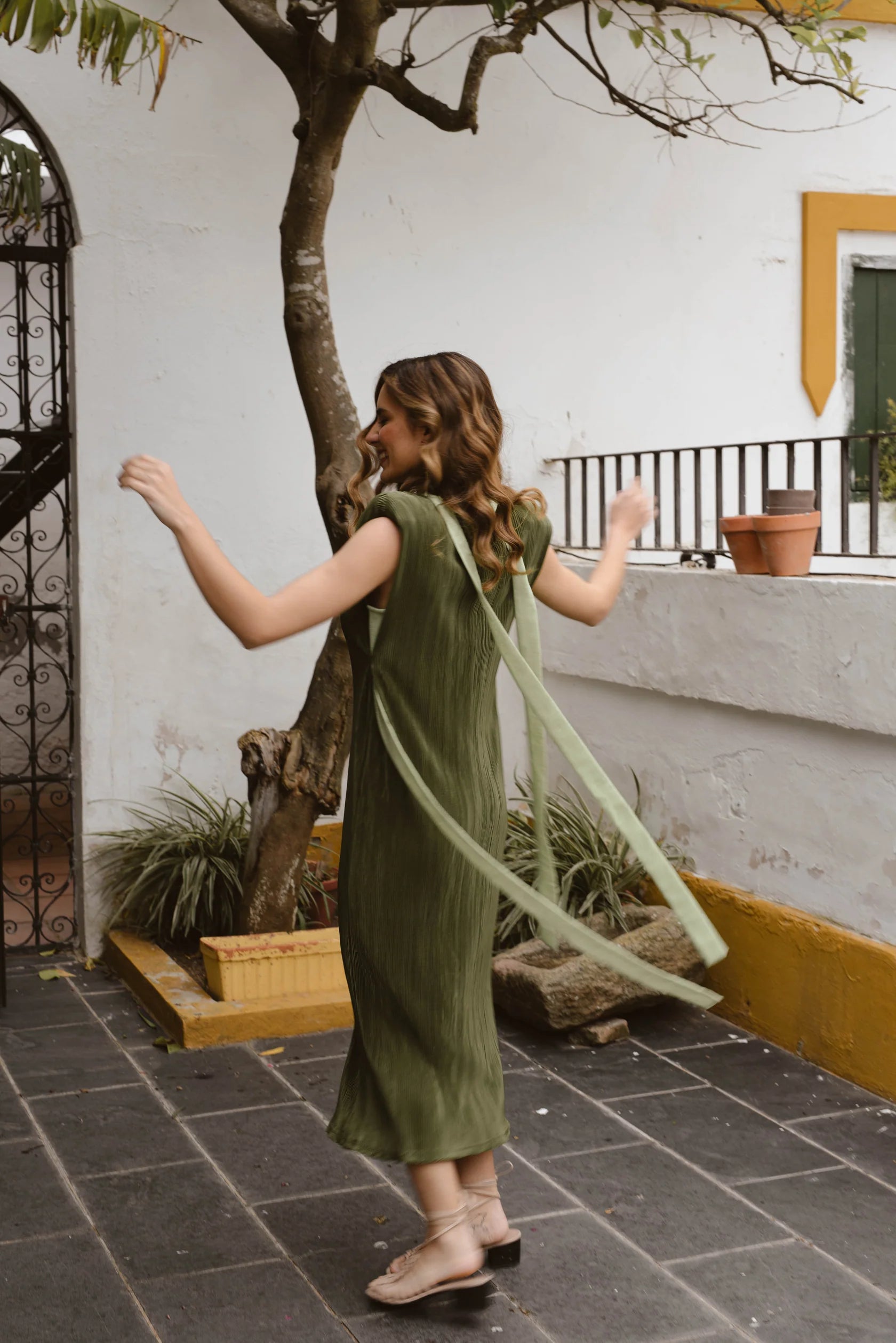 Vestido Delphos Verde
