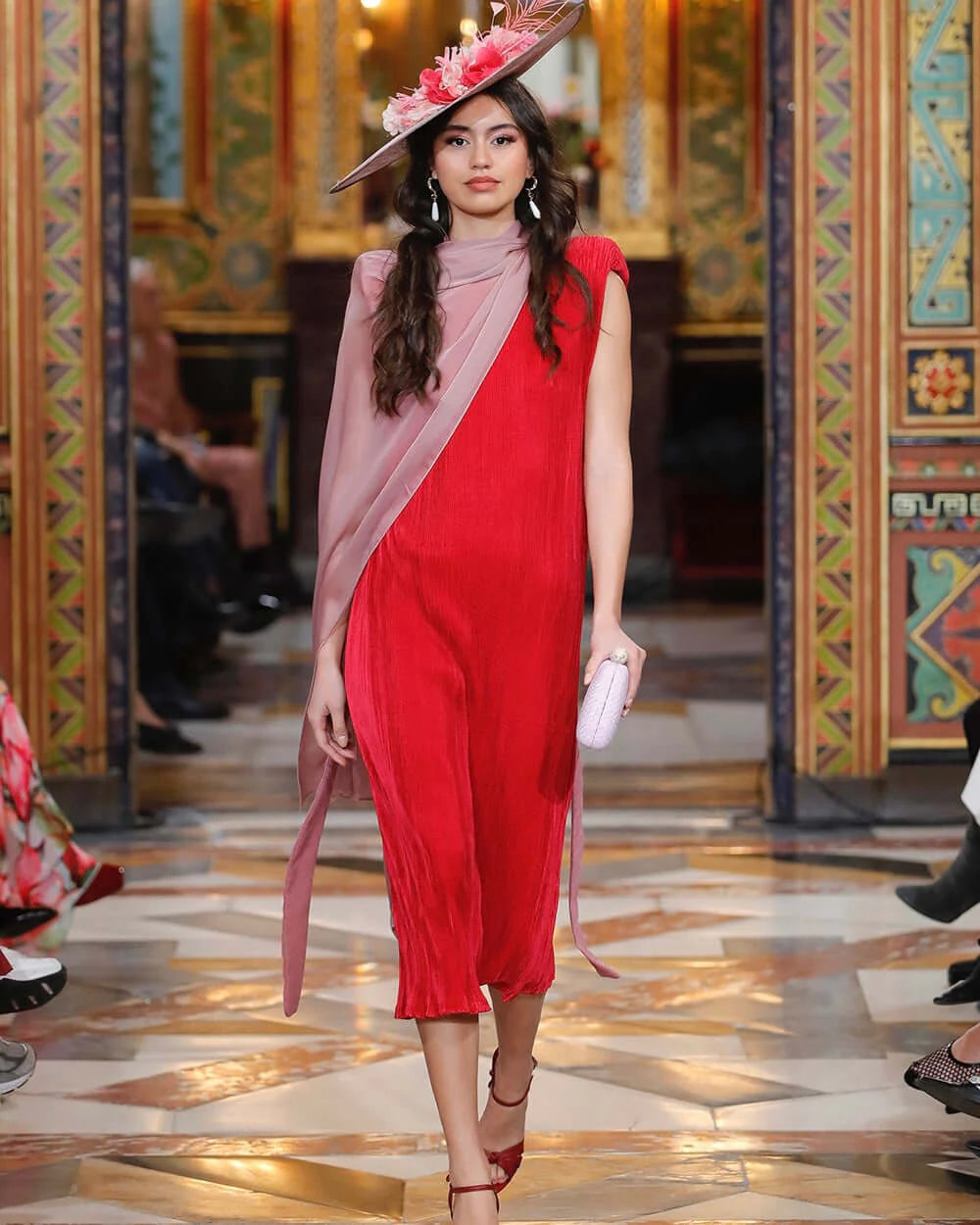 Vestido Delphos Magenta