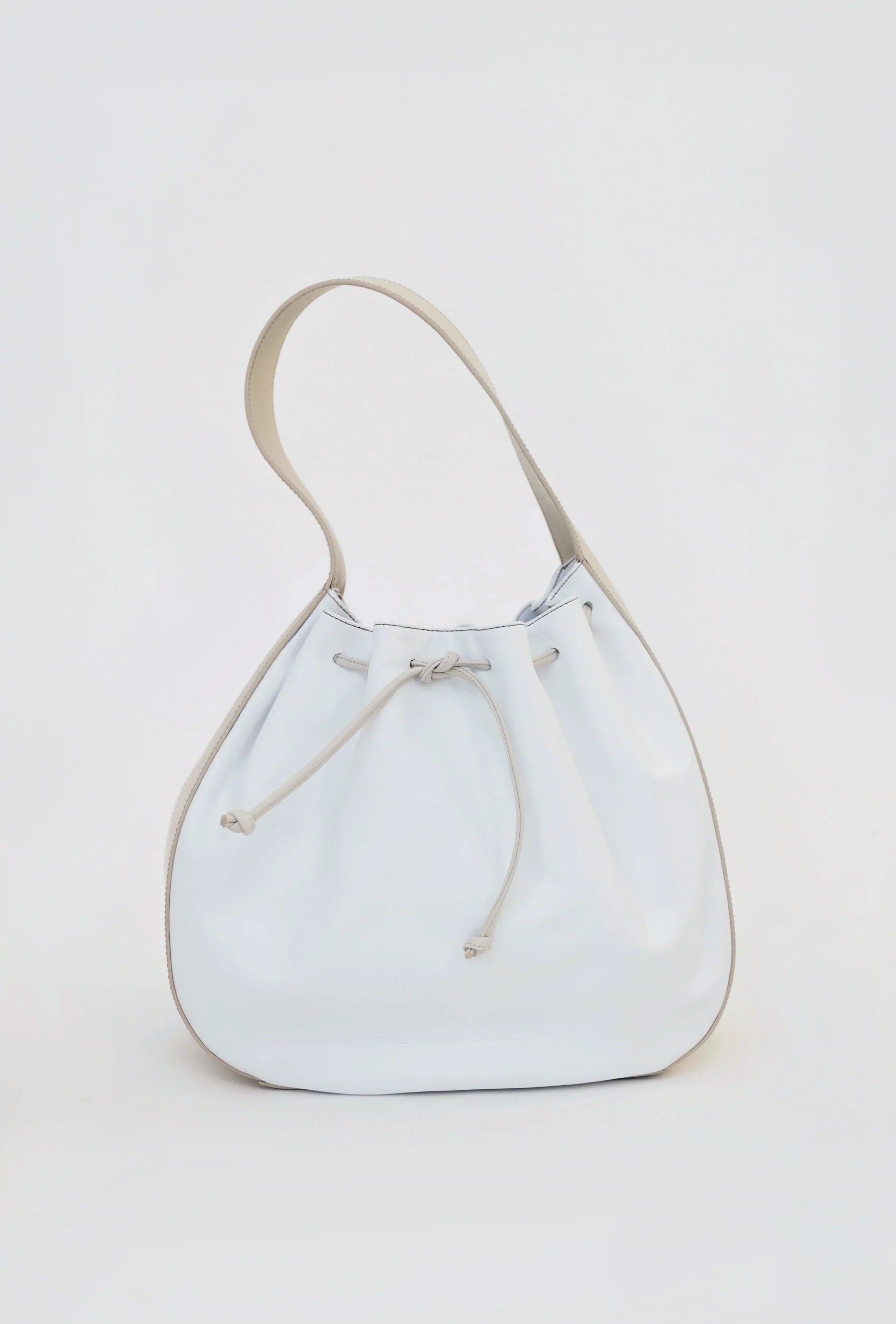 Bolso Sac Leather Bag: White