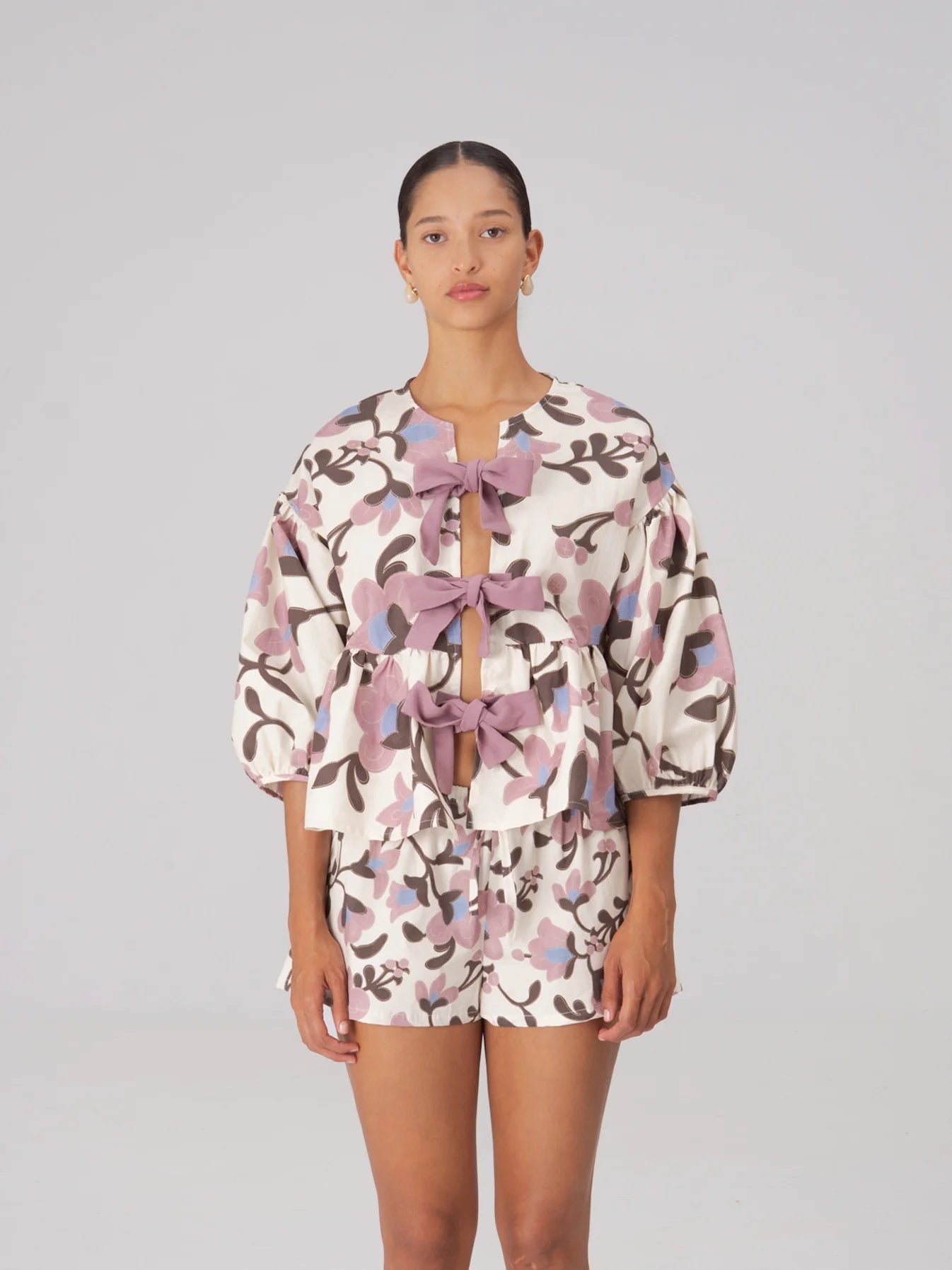 FLORAL SPIRIT FLOWER PRINT TOP