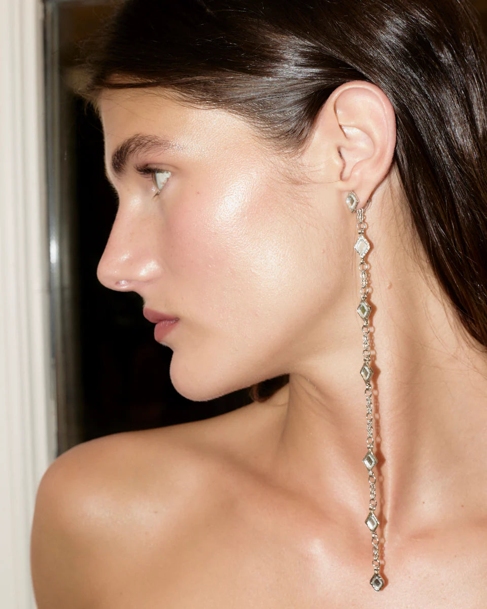 Pendientes Luma Plata