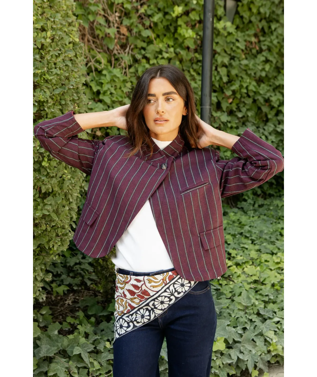 Chaqueta Trento Burdeos