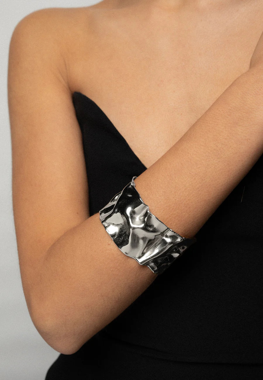 Brazalete Clemence Plata