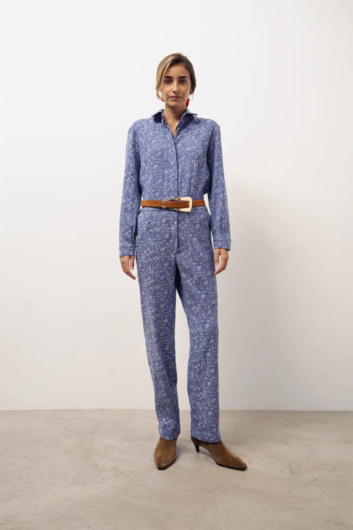 Mono Juana Denim Flores
