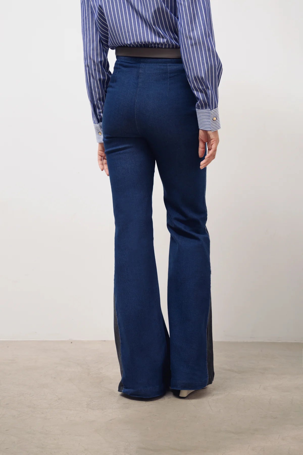 Pantalones Icíar Denim Slim Marino