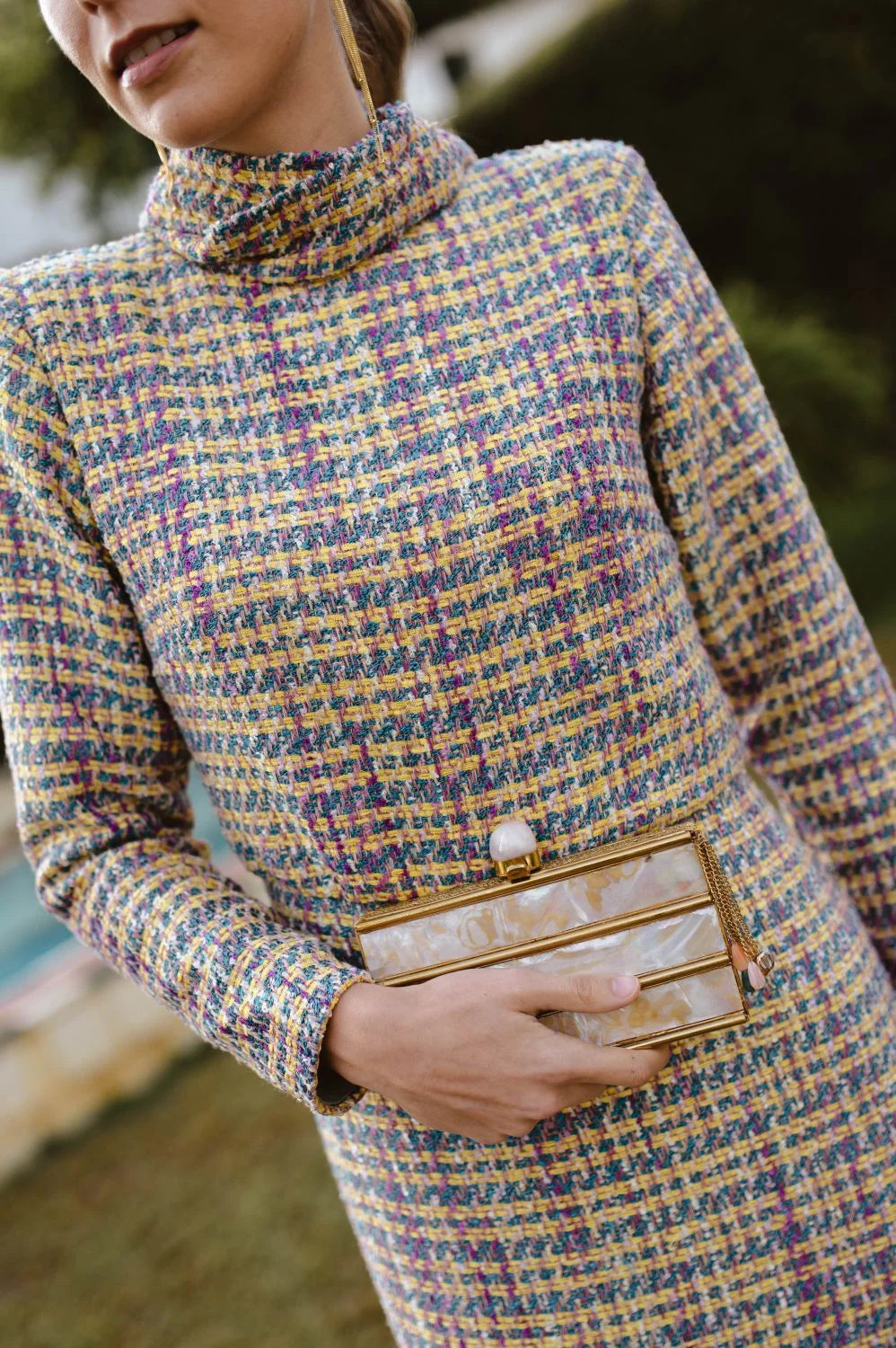 Vestido Rebecca Tweed