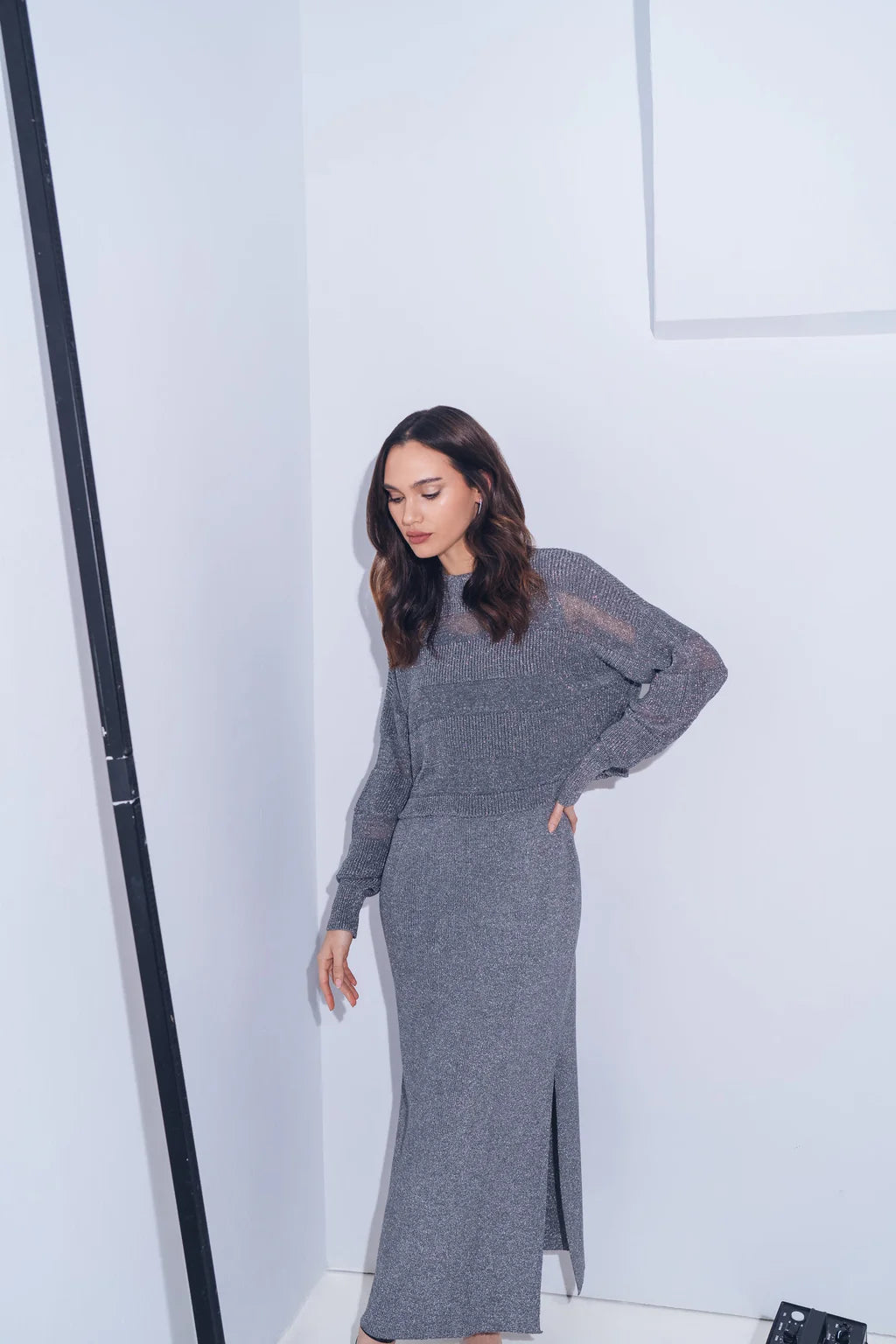 Juliette Dress Gris Lavado