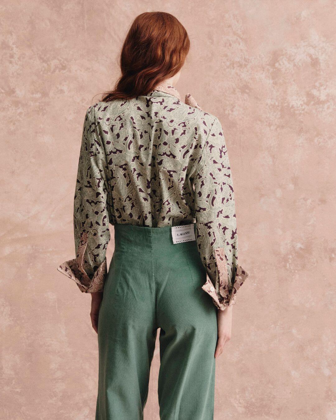Pantalón Cookie Velveteen Green