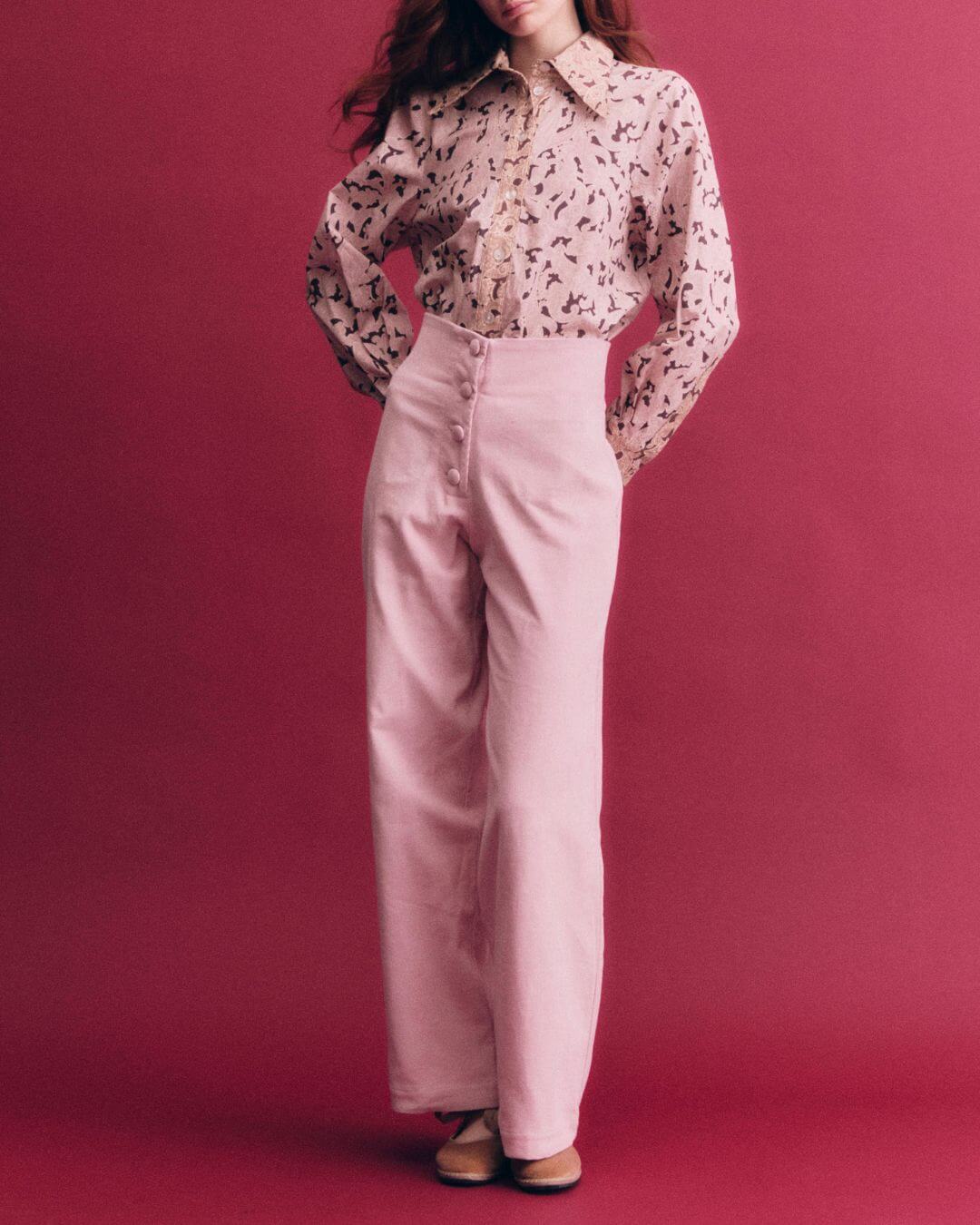 Pantalón Cookie Velveteen Pink