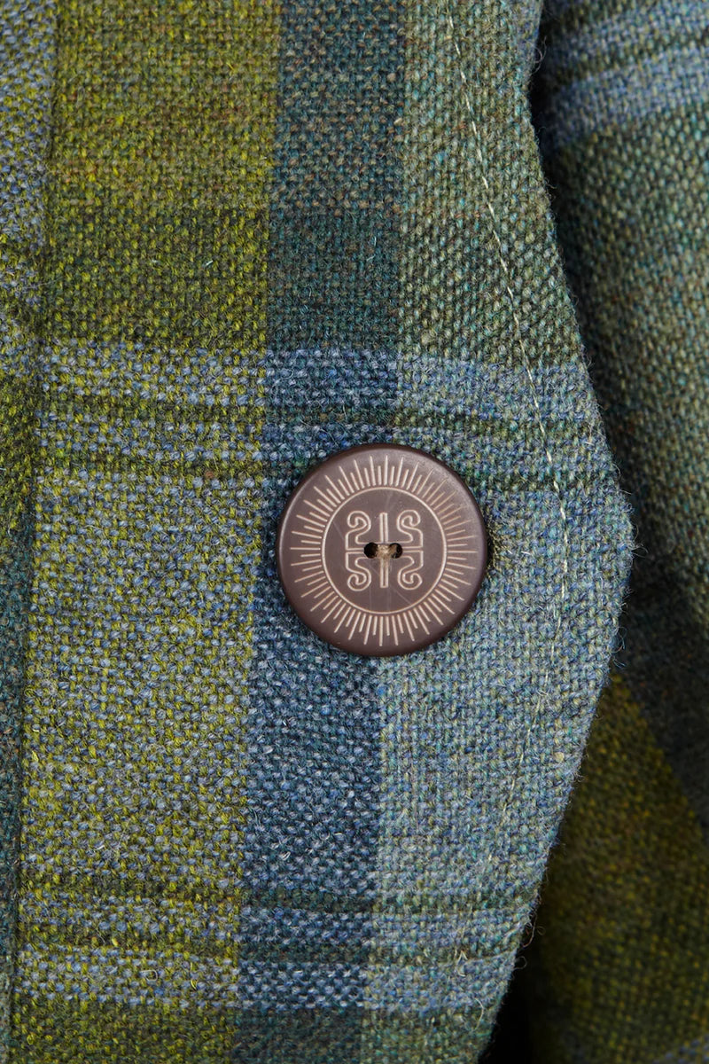 Chaquetón de Lana Manech 001 Green Highland
