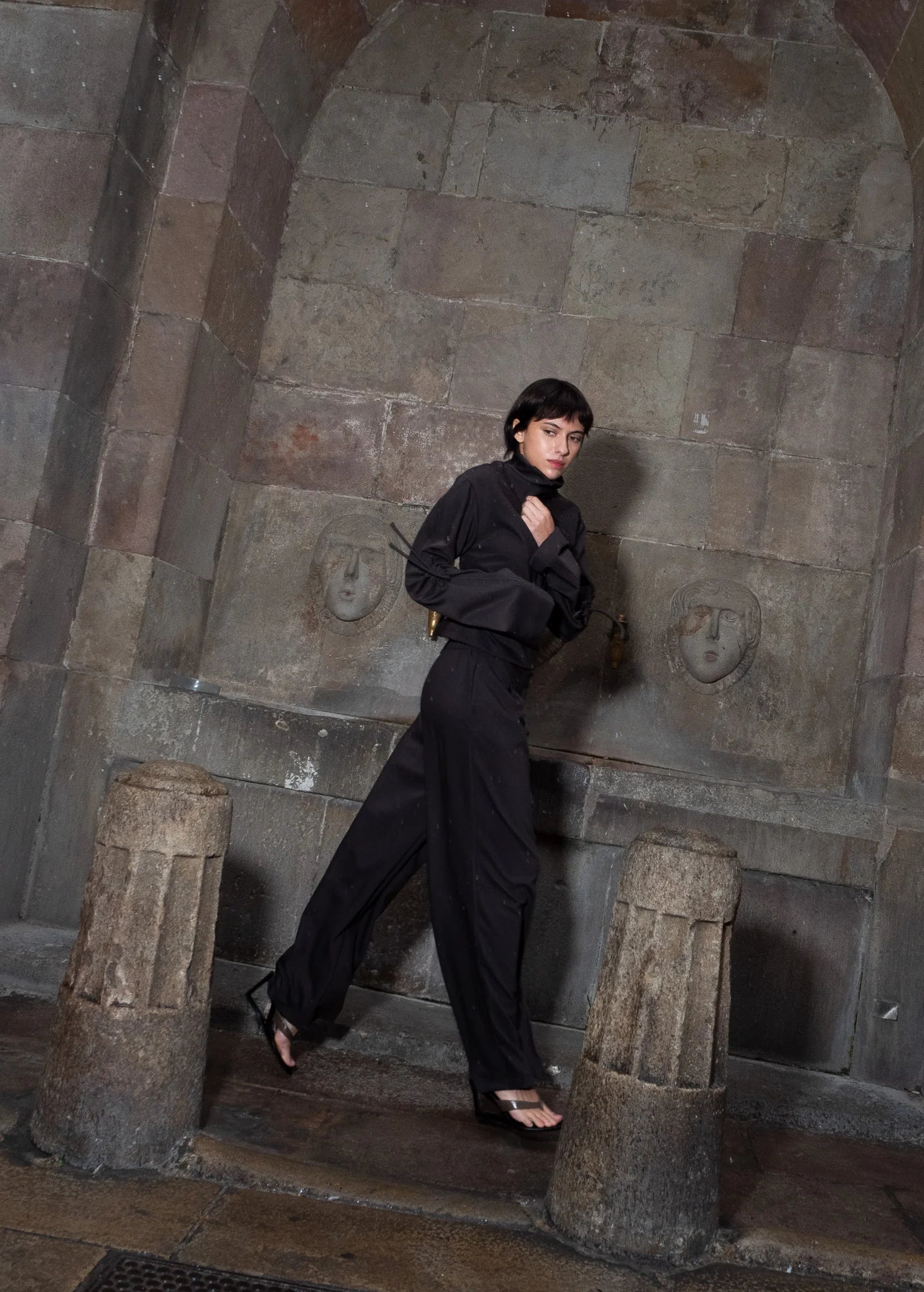 Pantalón Marco Choco (Low Waist)