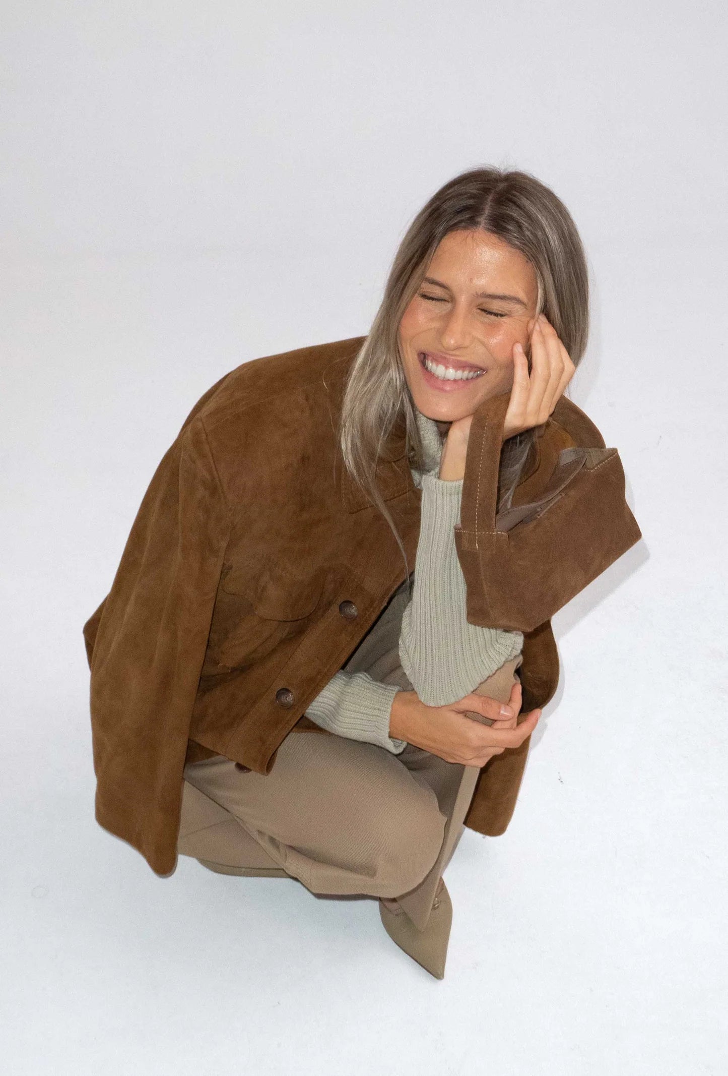 Bolso Suede Bag Mini: Toffee