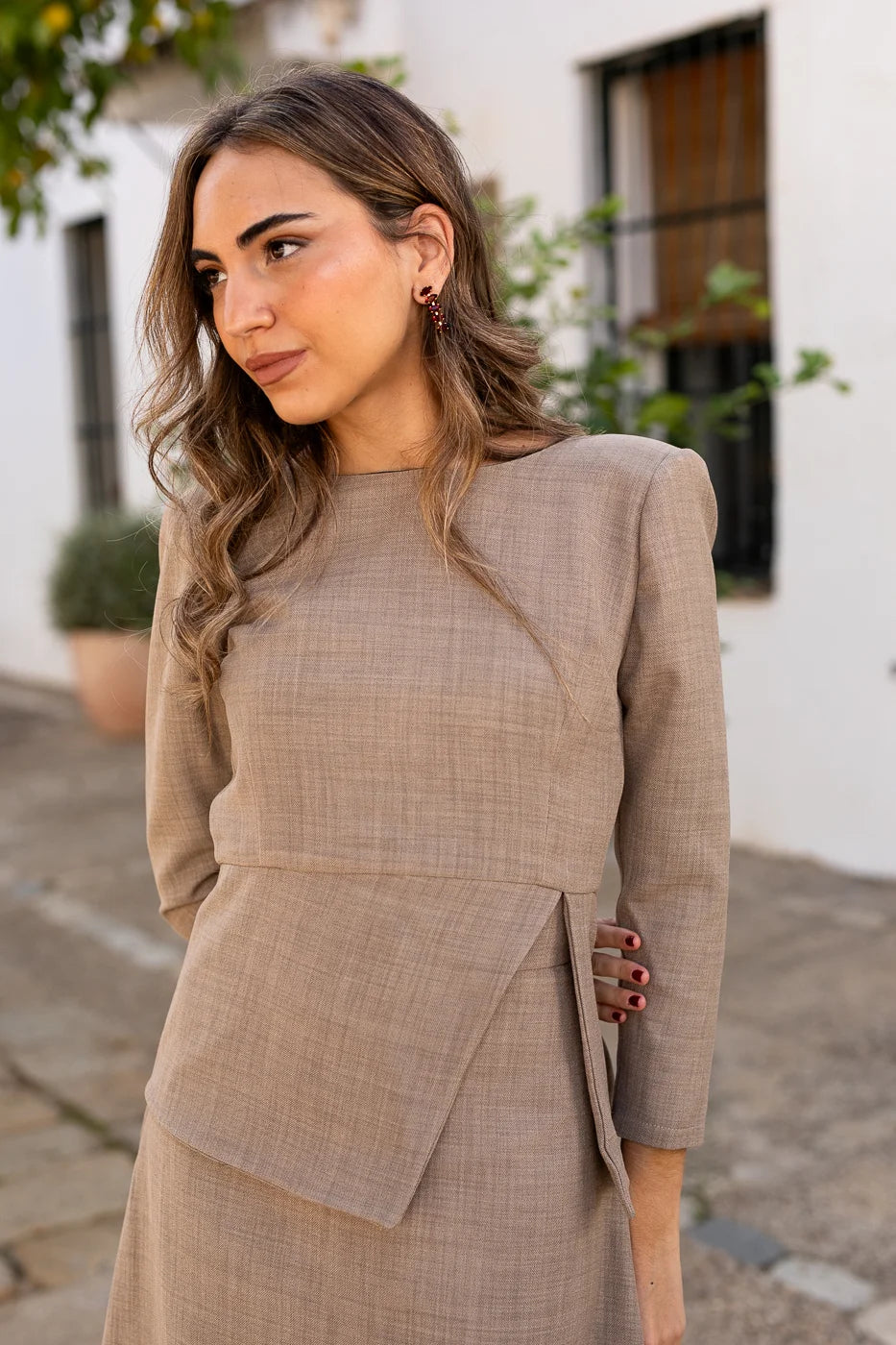 Top Filipa Beige