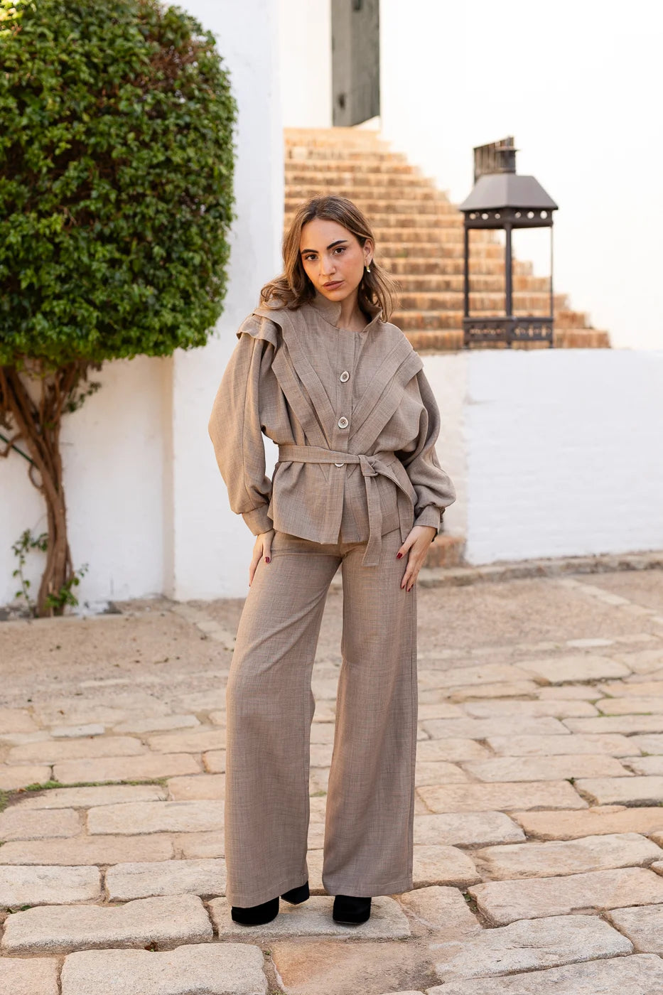 Chaqueta Filipa Beige