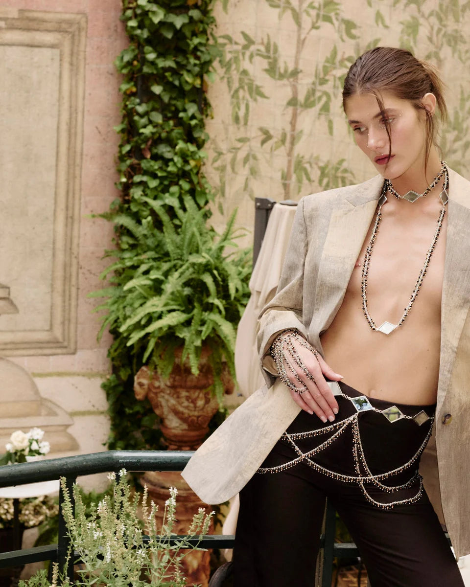 Cinturón Teyra Plata