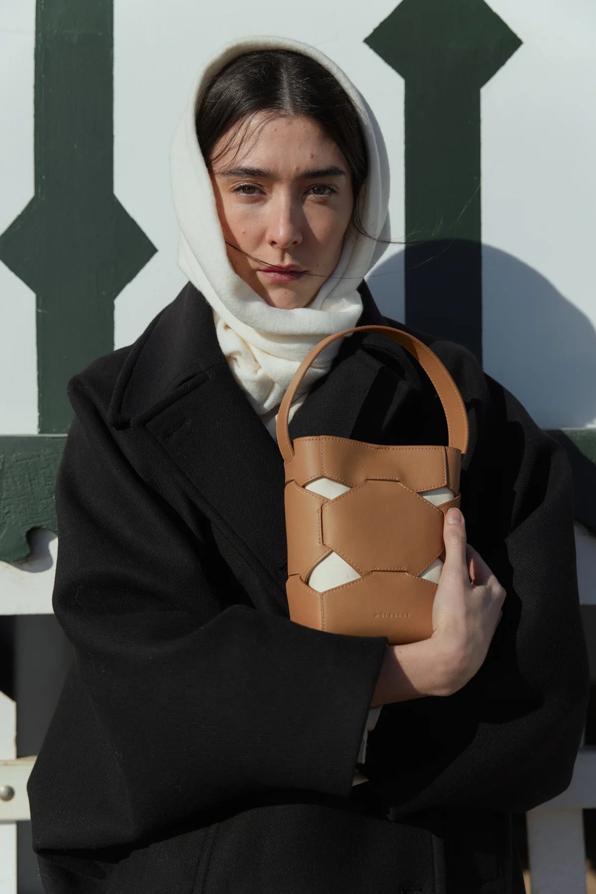 Nude Mini Puzzle Bag