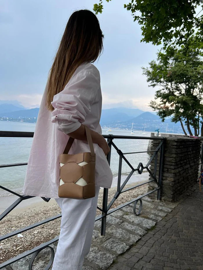 Nude Mini Puzzle Bag
