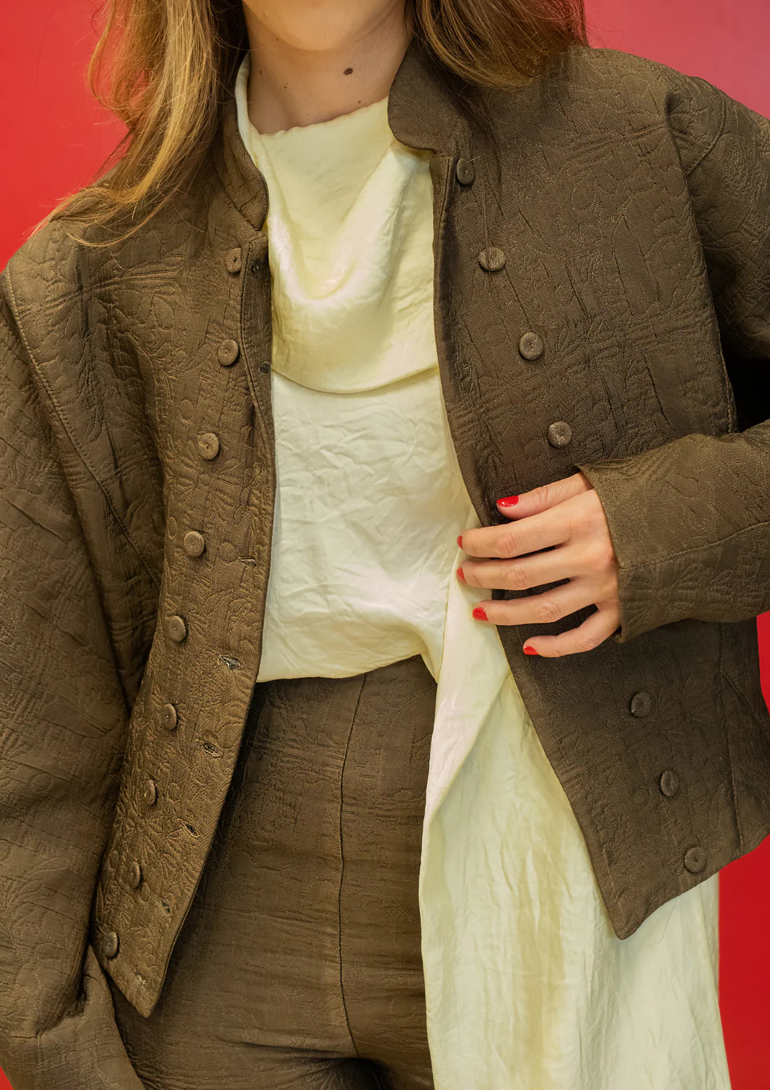 Chaqueta Niba Jacquard