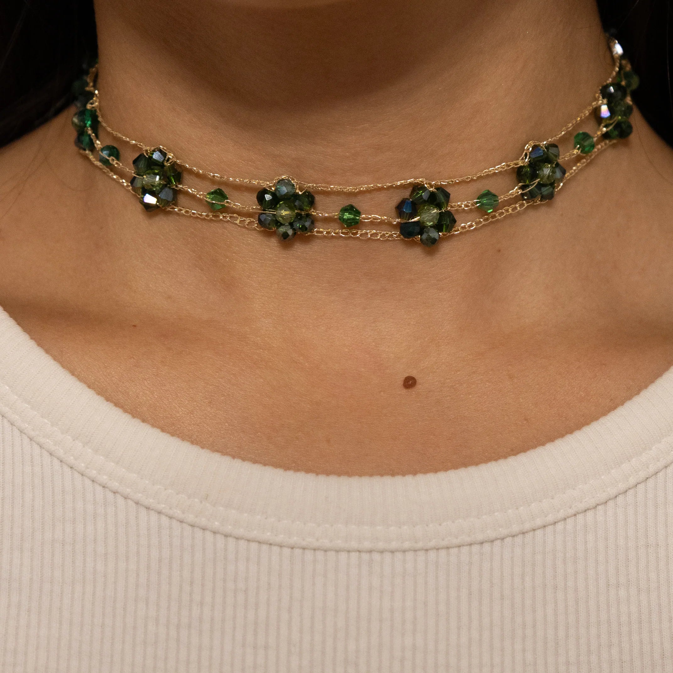 Choker Dalia Verde