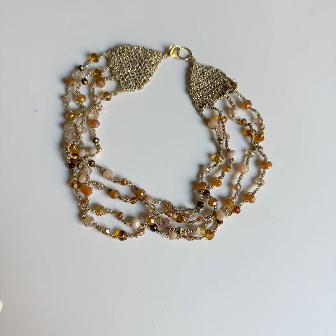 Collar Borlas Tierra