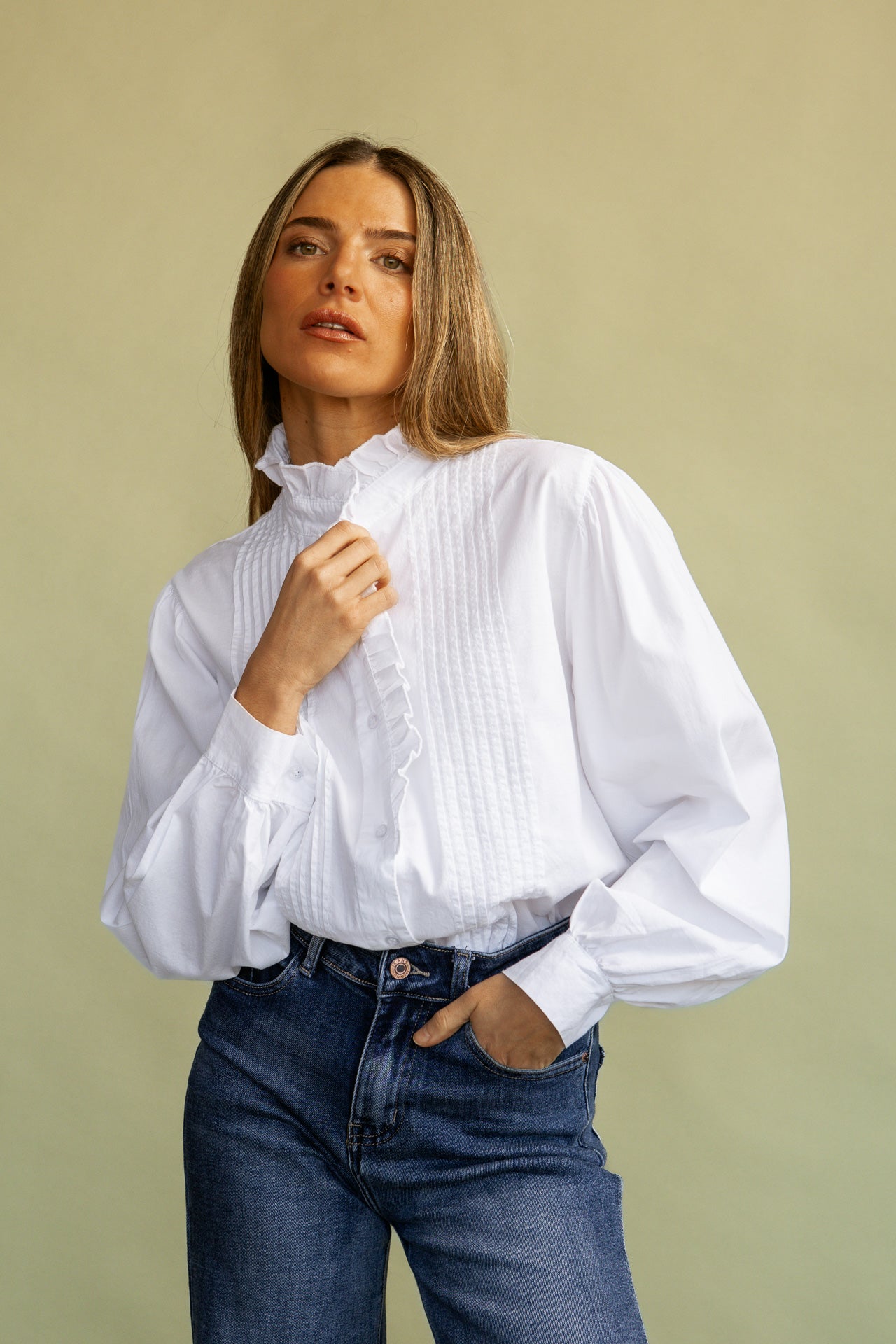 Camisa Sicilia Blanca