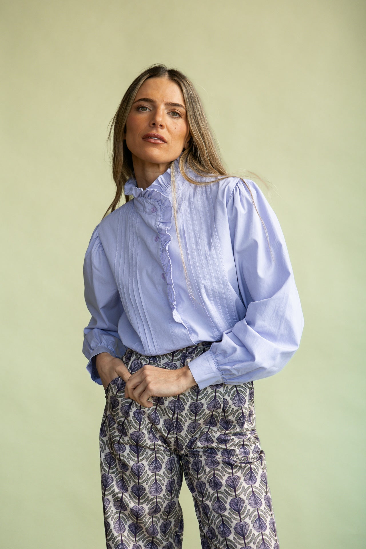 Camisa Sicilia Lila