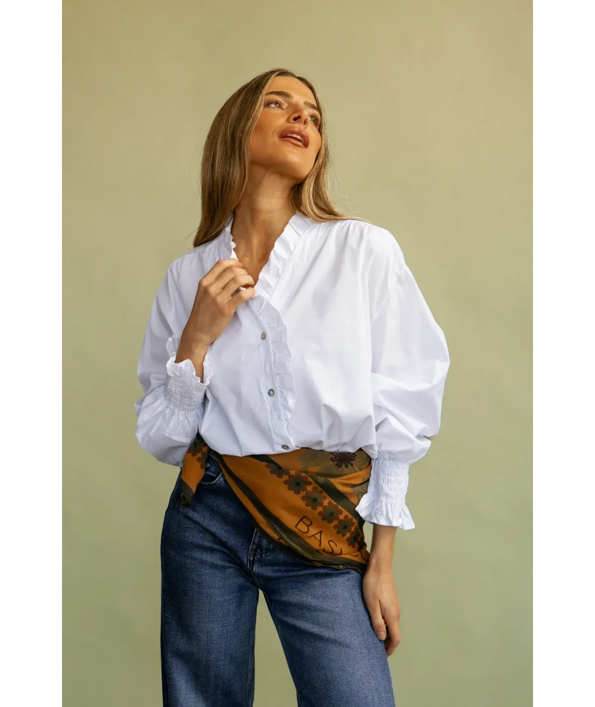 Camisa Módena Blanca