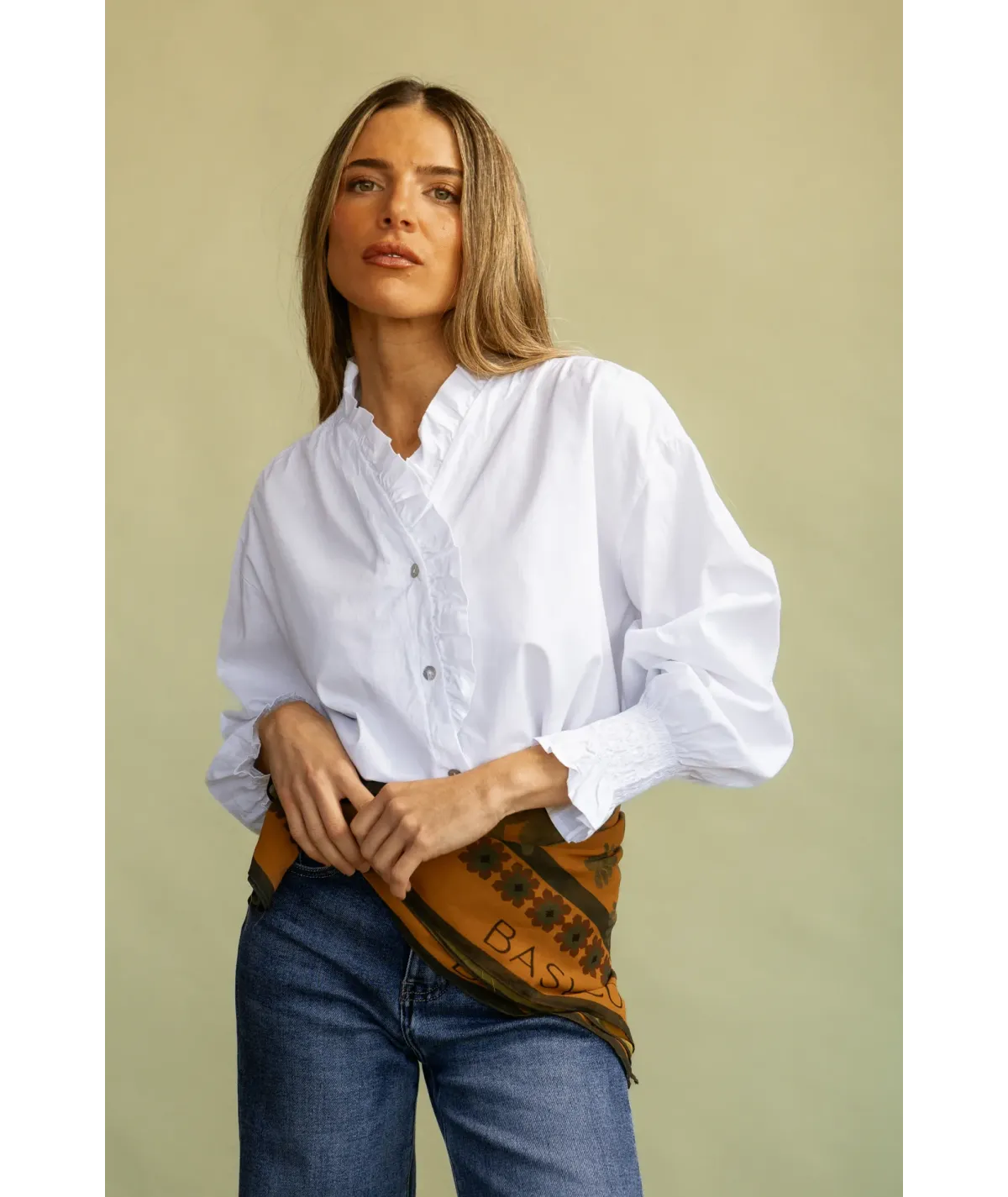 Camisa Módena Blanca