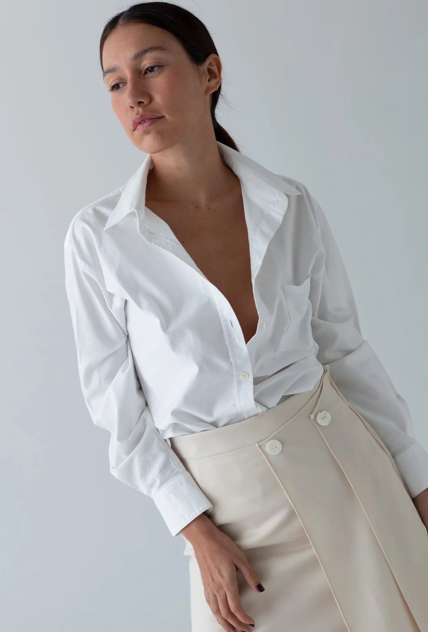 Cream Skirt