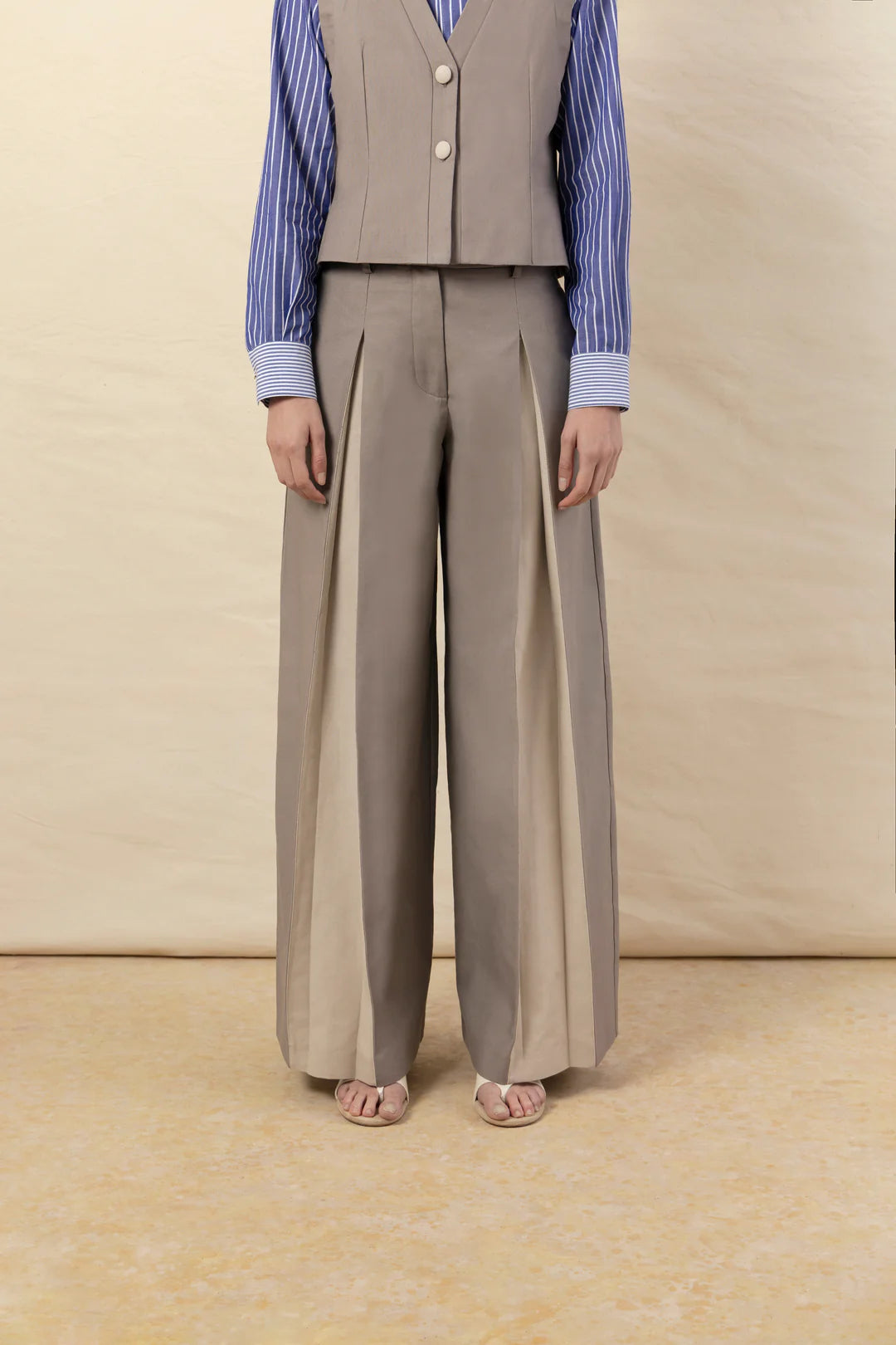 Pantalón Rosa Canvas Topo