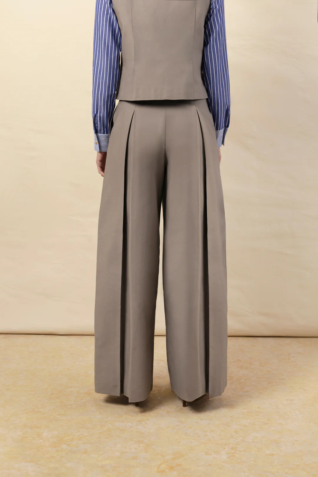 Pantalón Rosa Canvas Topo