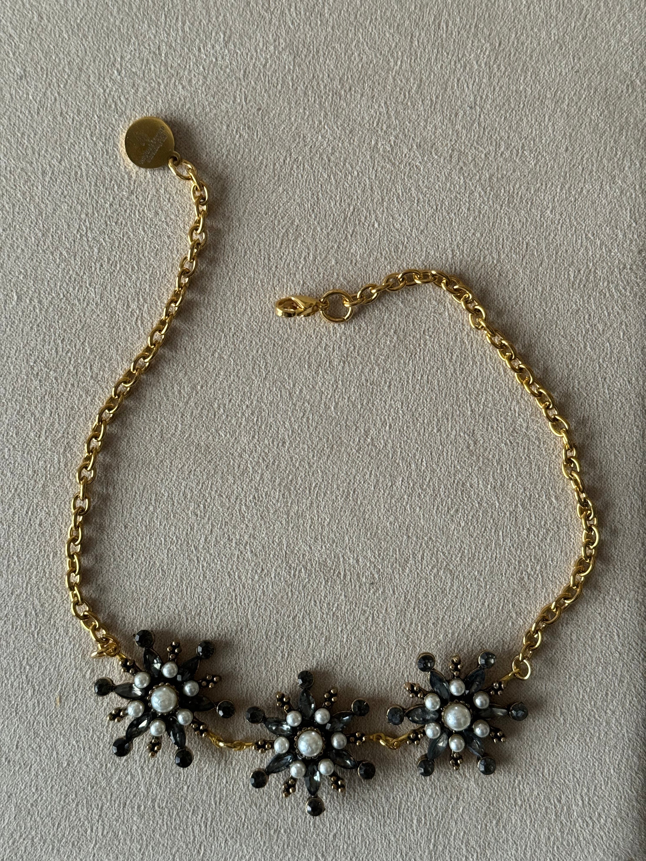 Choker Raíces TRIPLE ESTRELLAS Tono Oscuro