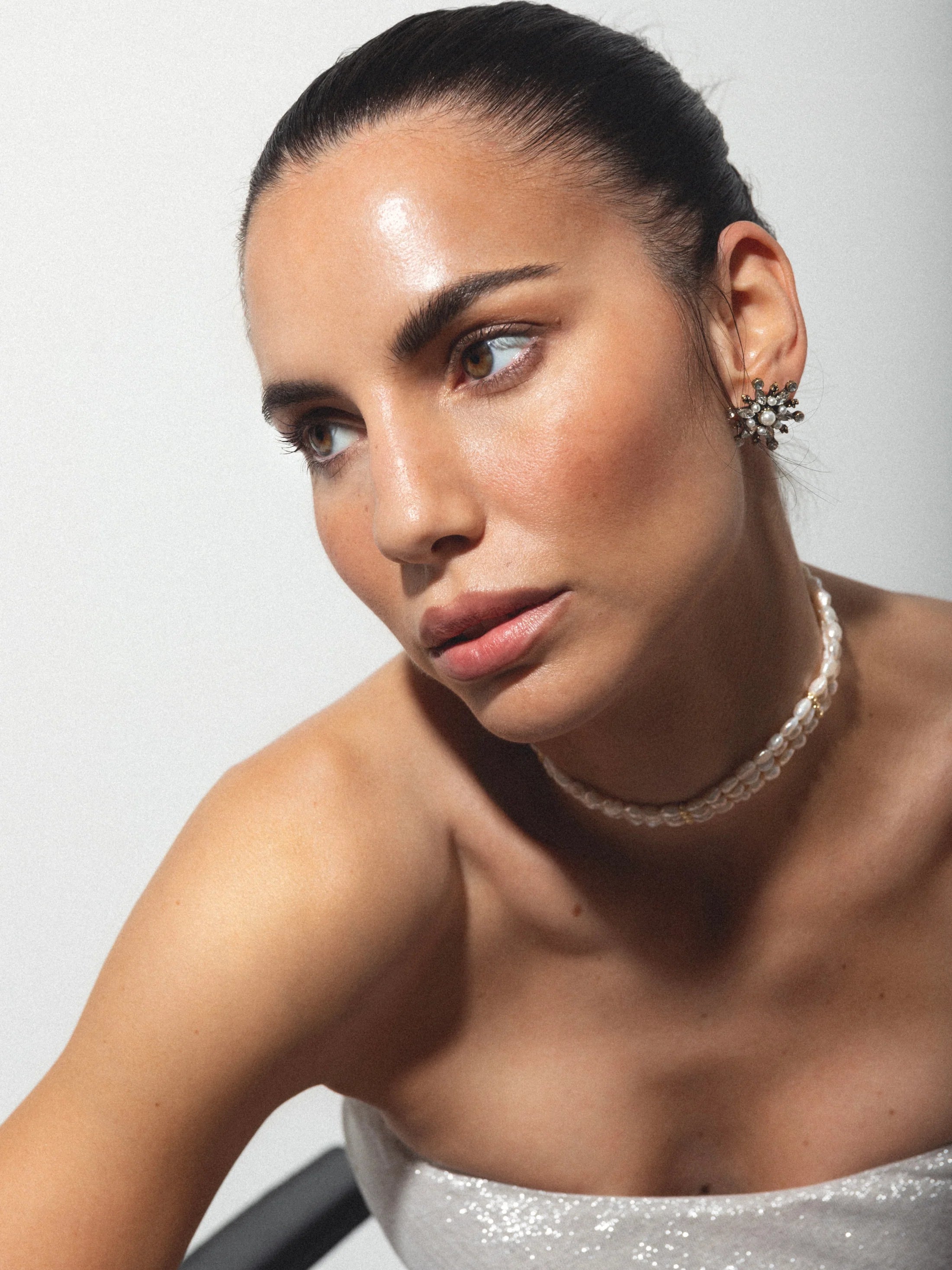 Maxi choker raíces 3 tiras