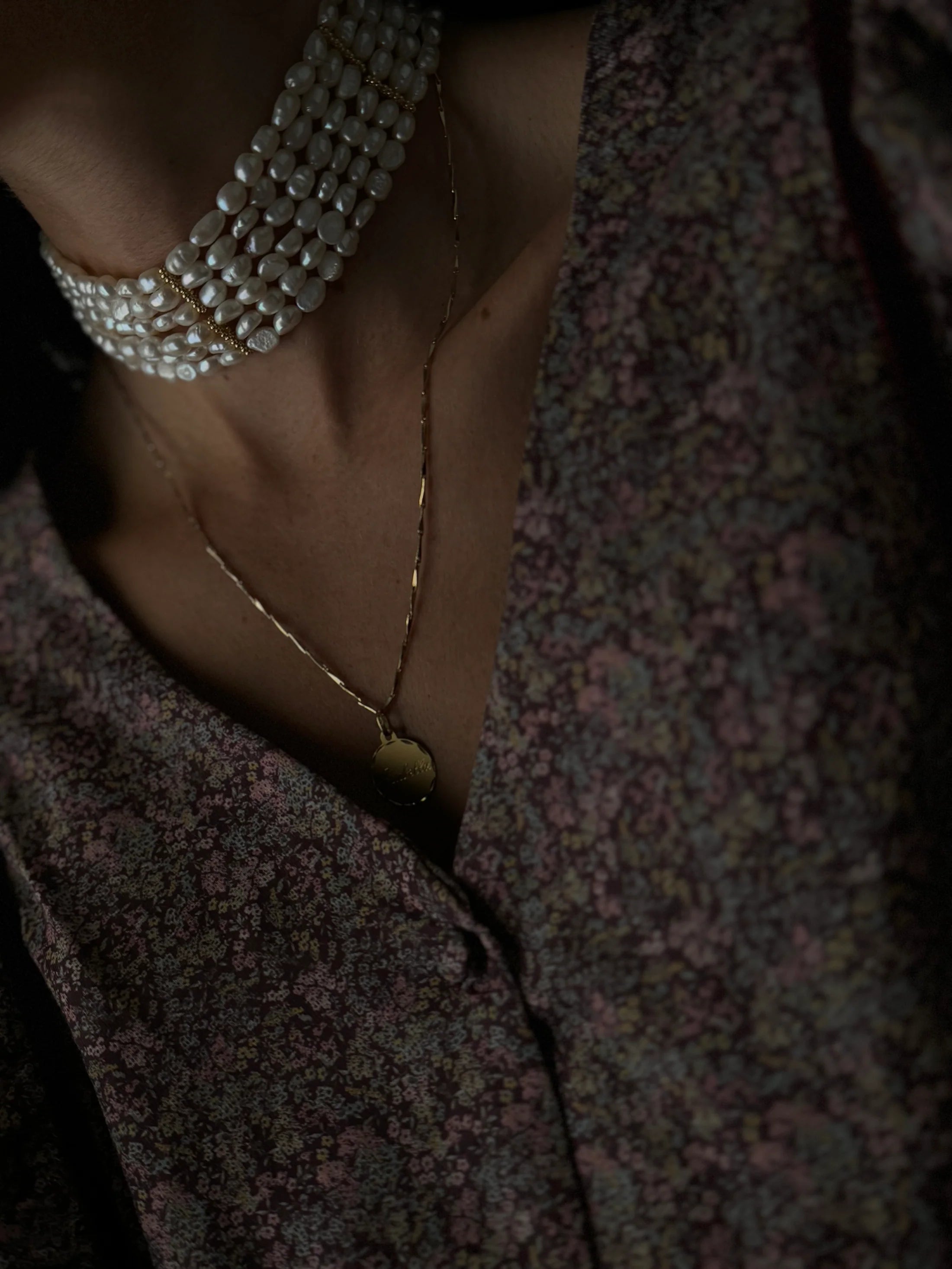 Maxi Choker Perlas RAÍCES