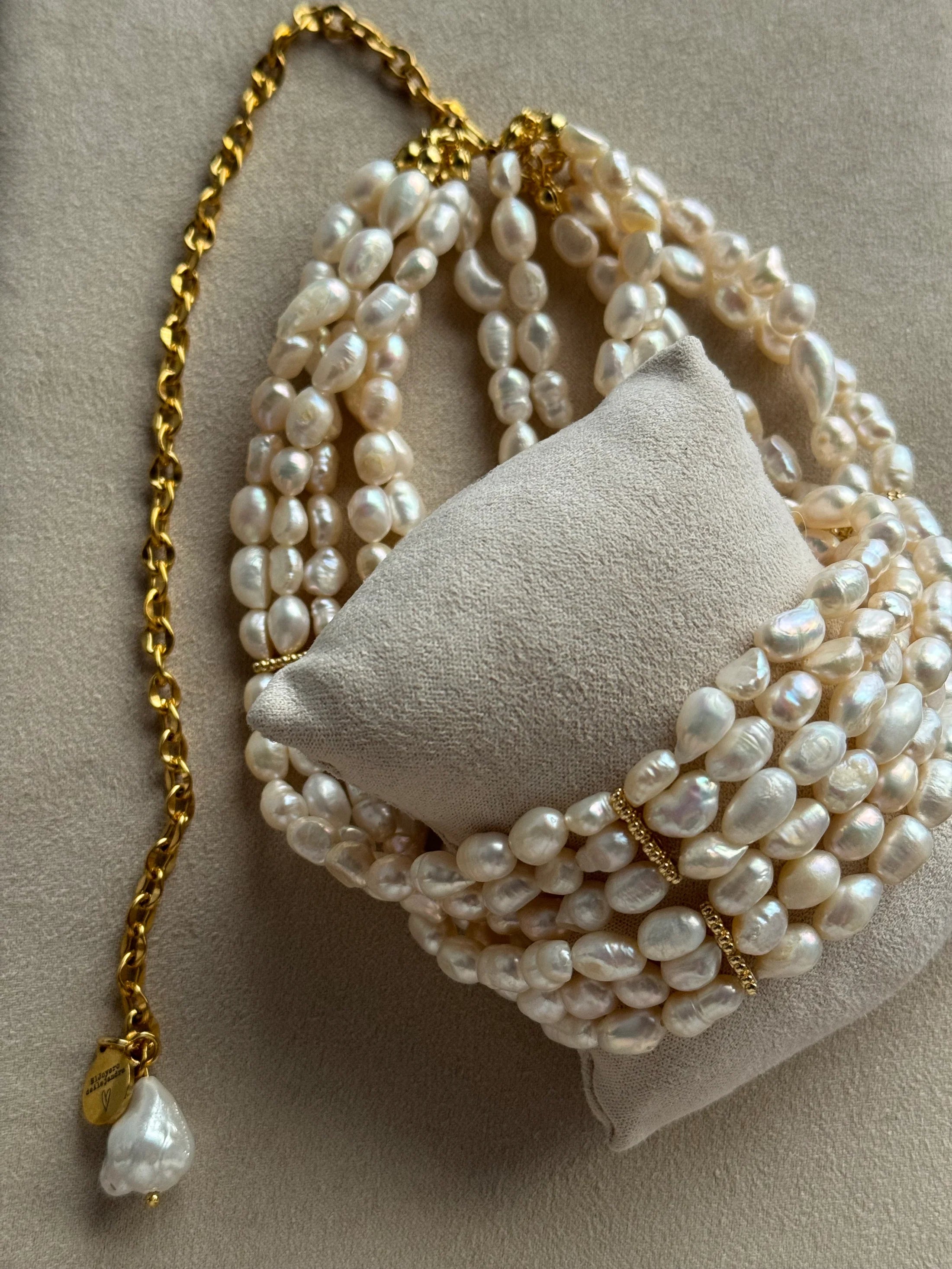 Maxi Choker Perlas RAÍCES