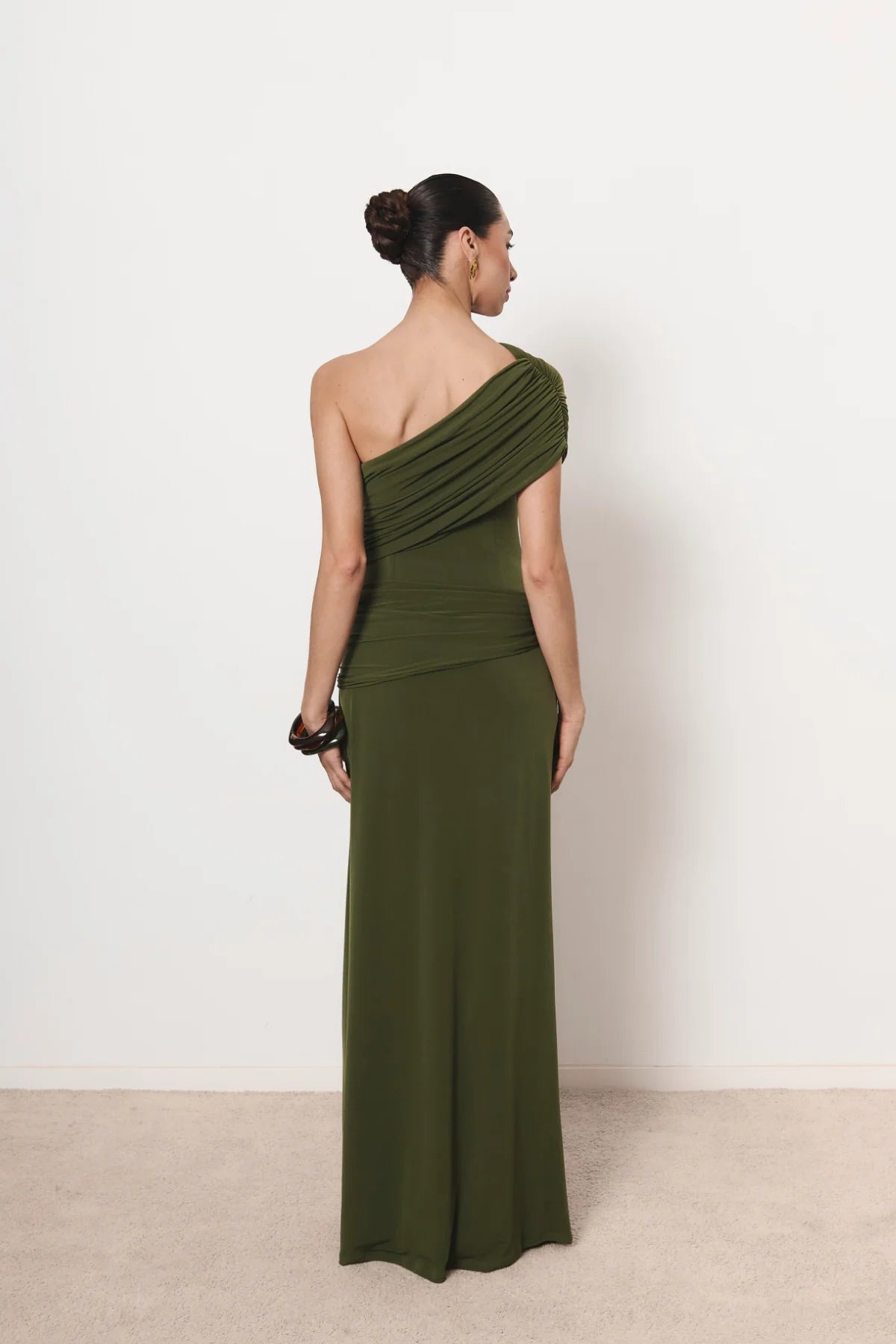 Vestido Pietra Verde Caqui