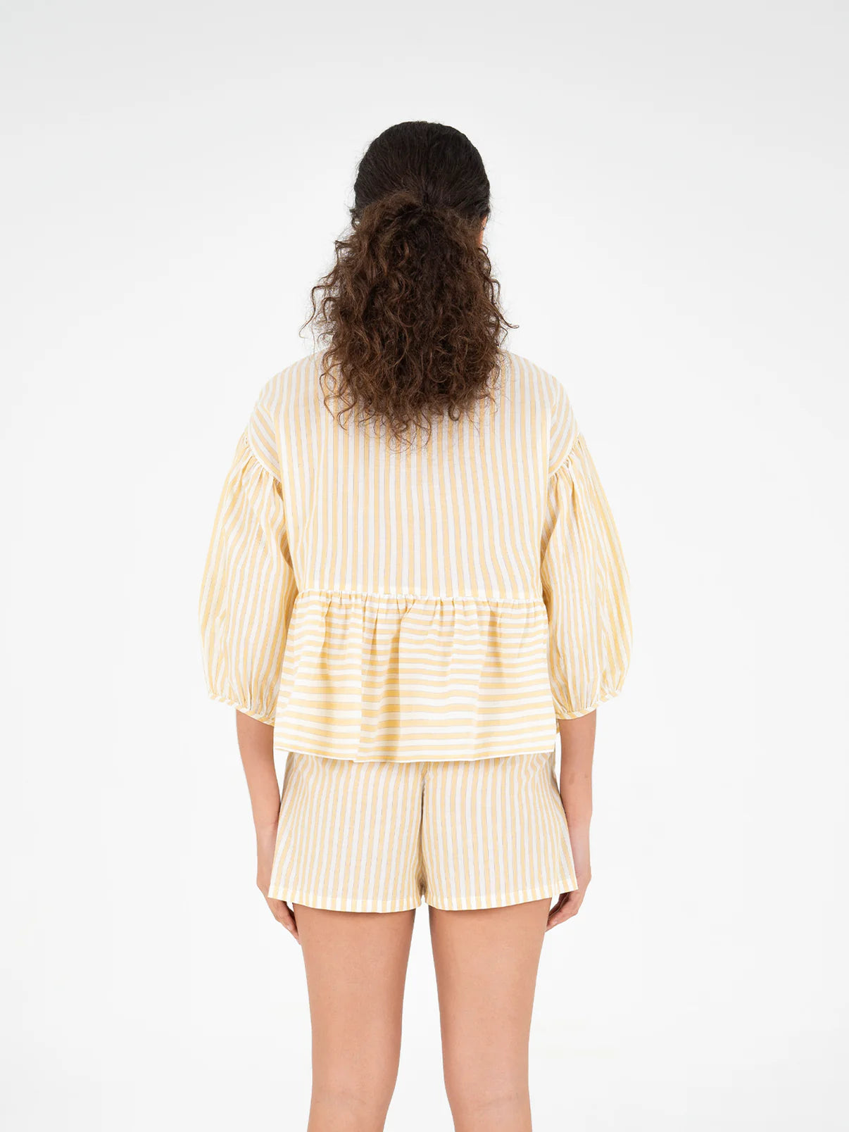 Yellow Striped Spirit Top