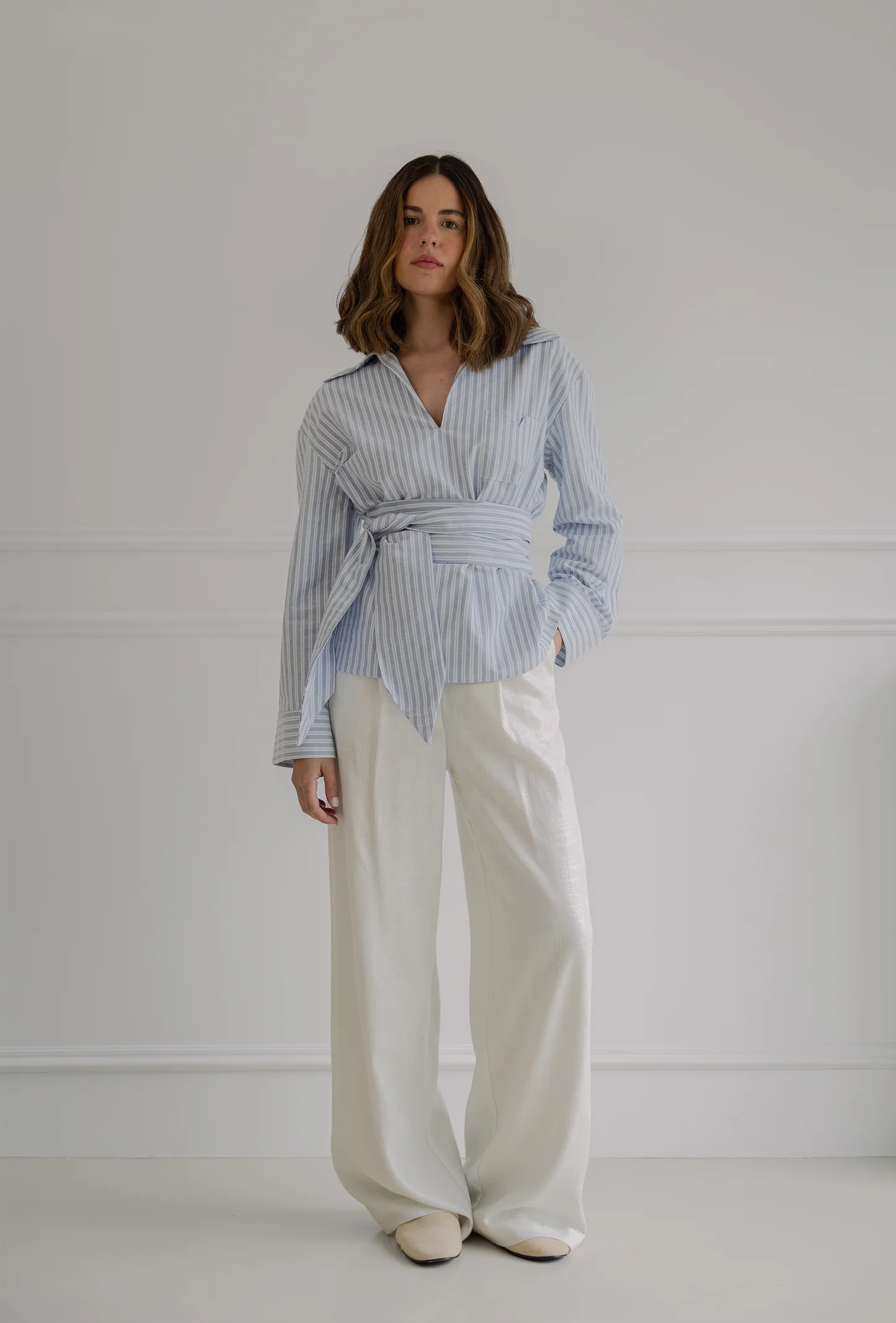 Wrap Up Shirt Blue