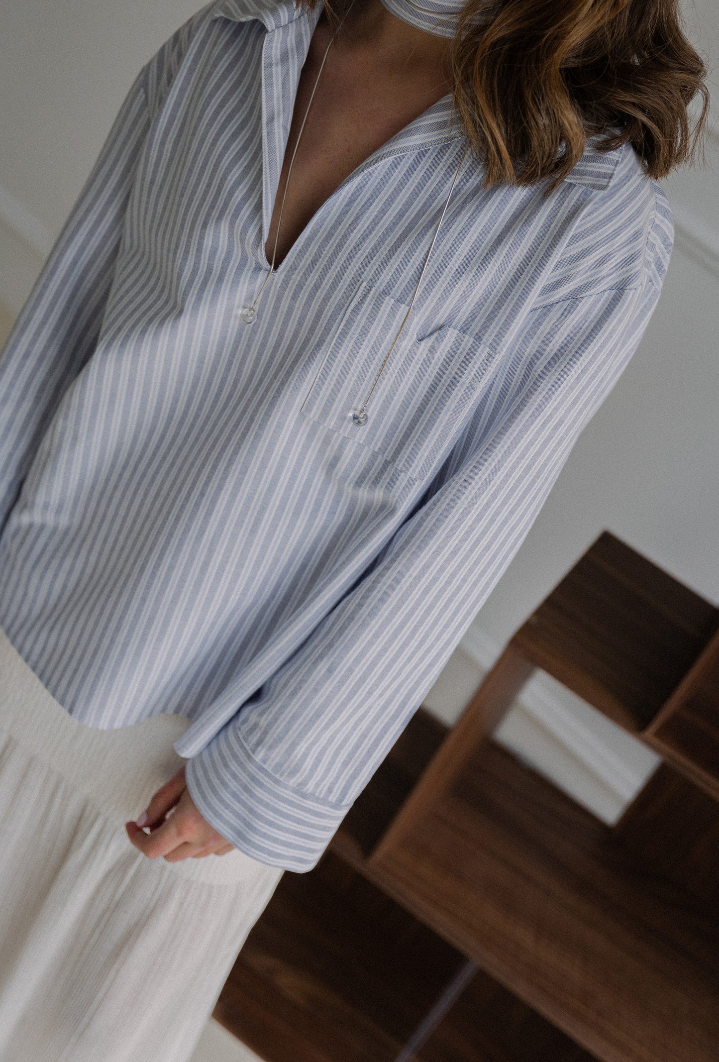 Wrap Up Shirt Blue