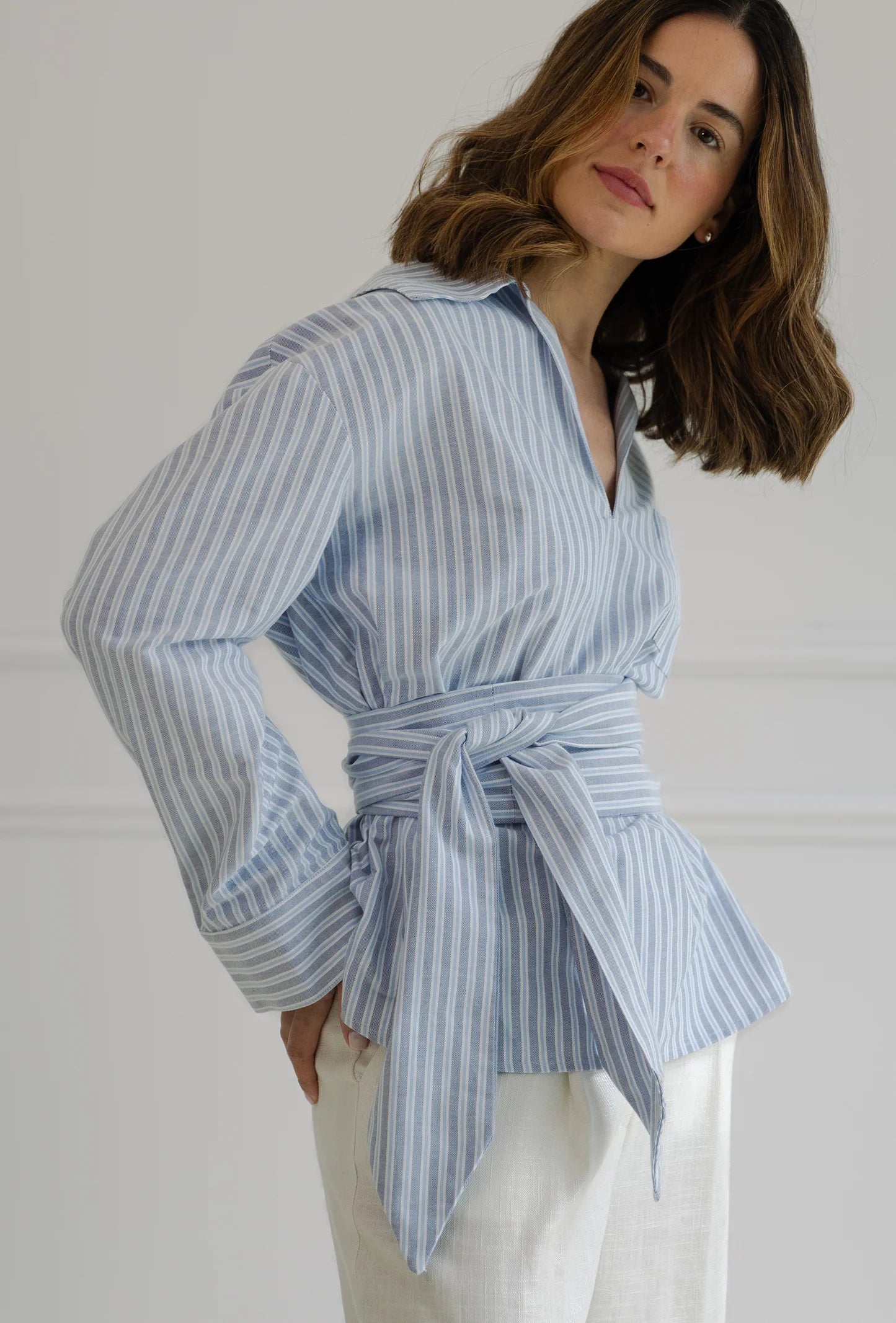 Wrap Up Shirt Blue