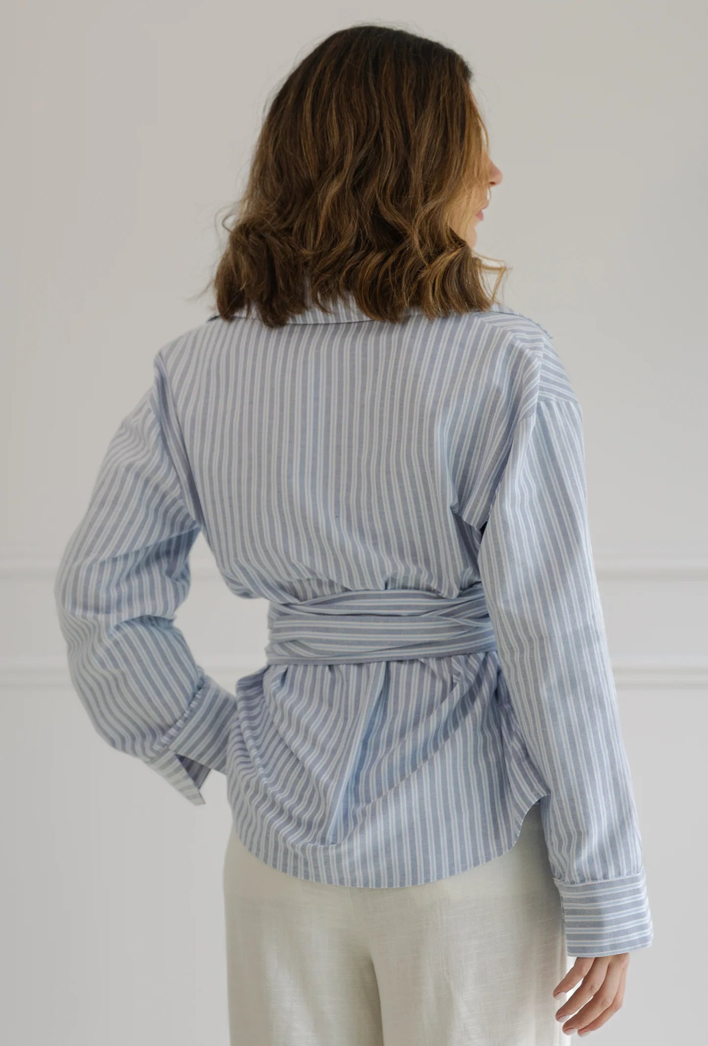 Wrap Up Shirt Blue